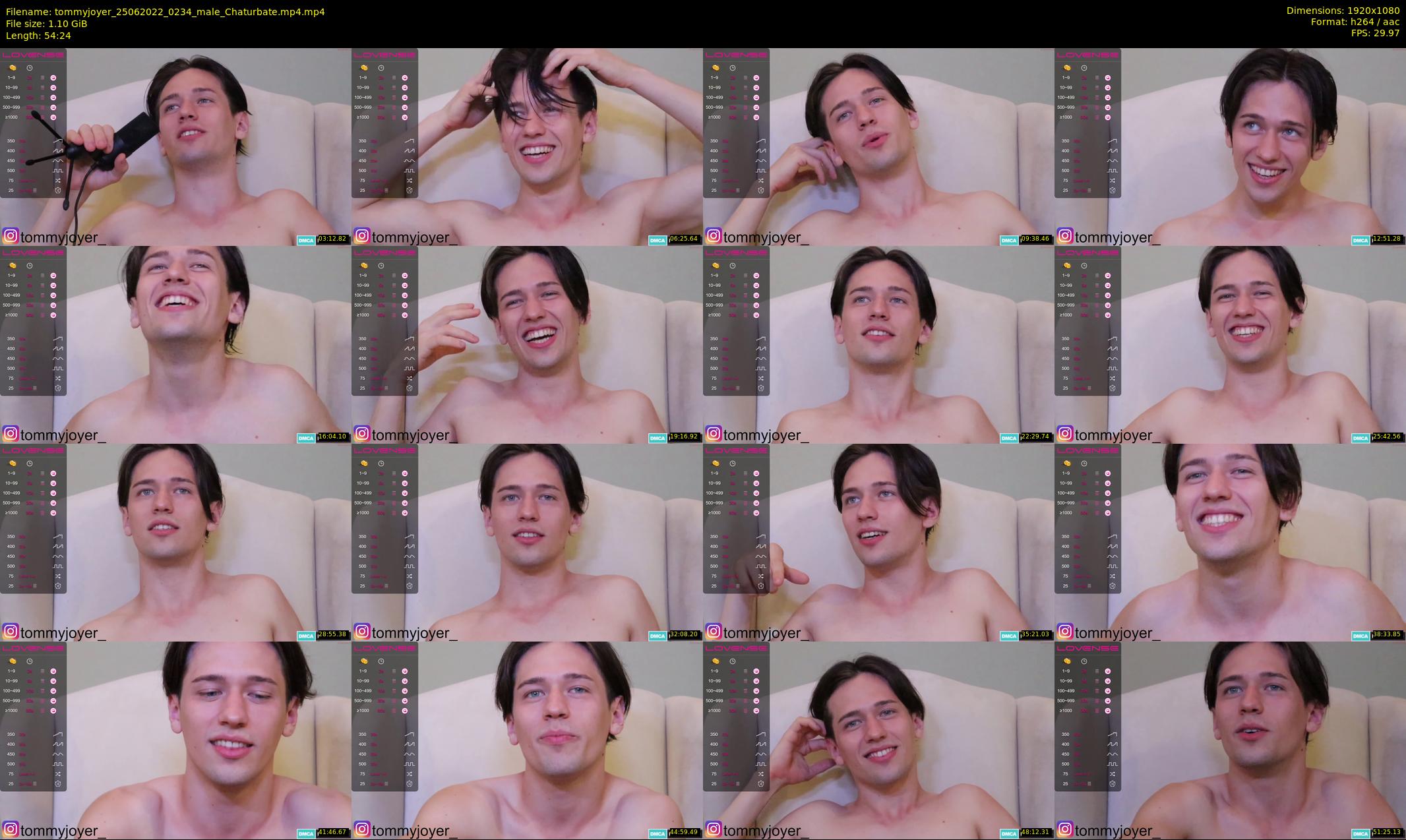 tommyjoyer — 55 minute Chaturbate male cam show recording, 1080p, Jun 25, 2022