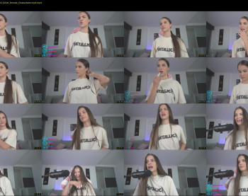 venezolanacute — 22 minute Chaturbate female cam show recording, 4K, Jun 25, 2022