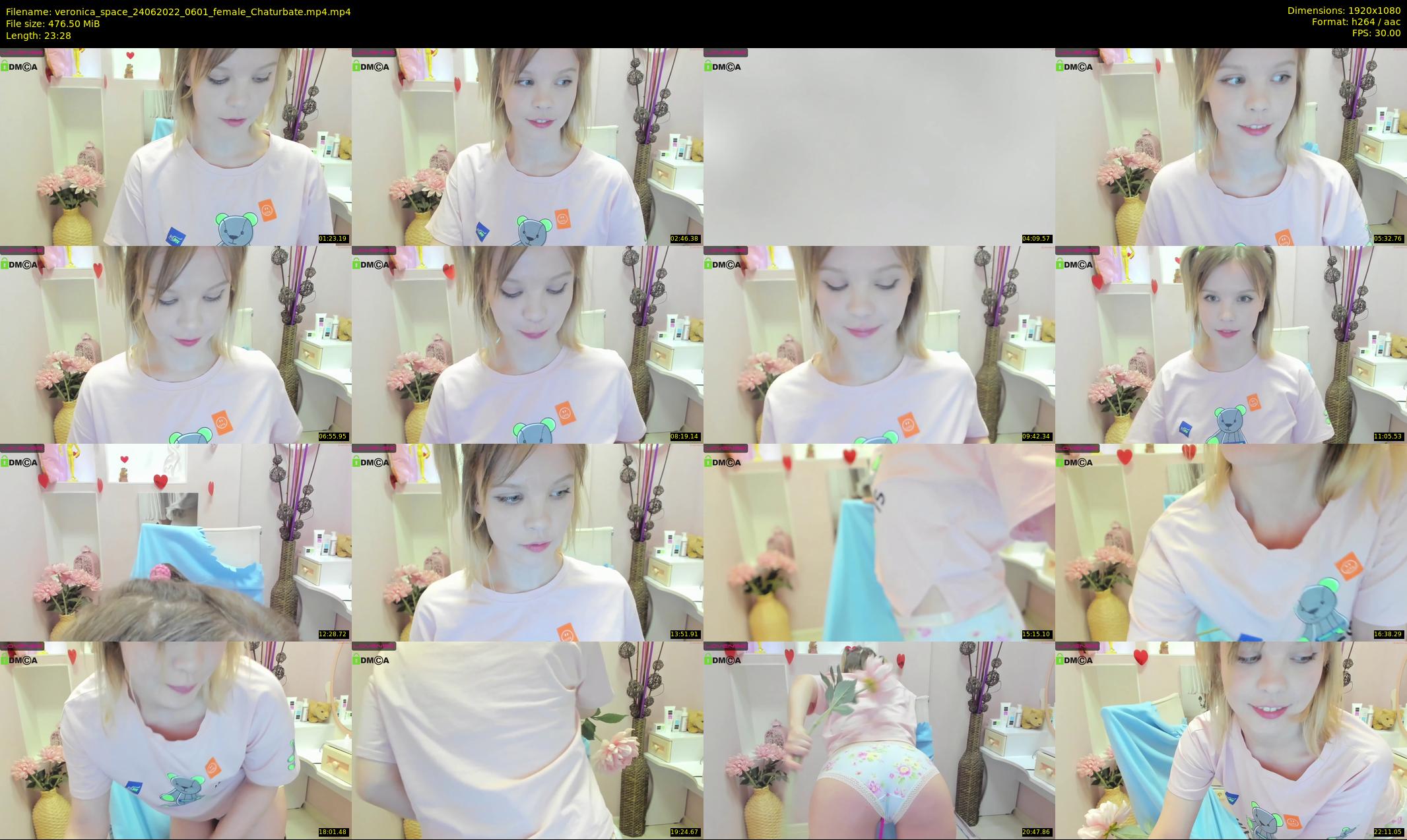 veronica_space — 24 minute Chaturbate female cam show recording, 1080p, Jun 24, 2022