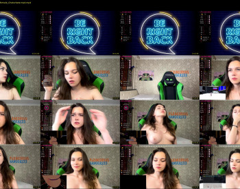 vrchan — 57 minute Chaturbate couple cam show recording, 1080p, Jun 24, 2022