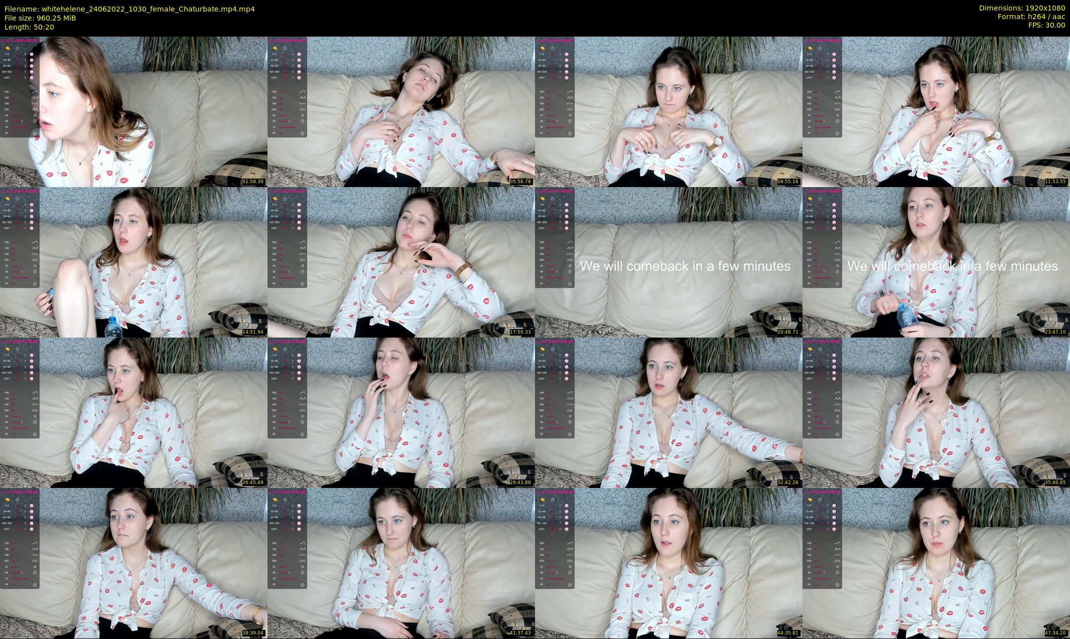 whitehelene — 51 minute Chaturbate female cam show recording, 1080p, Jun 24, 2022