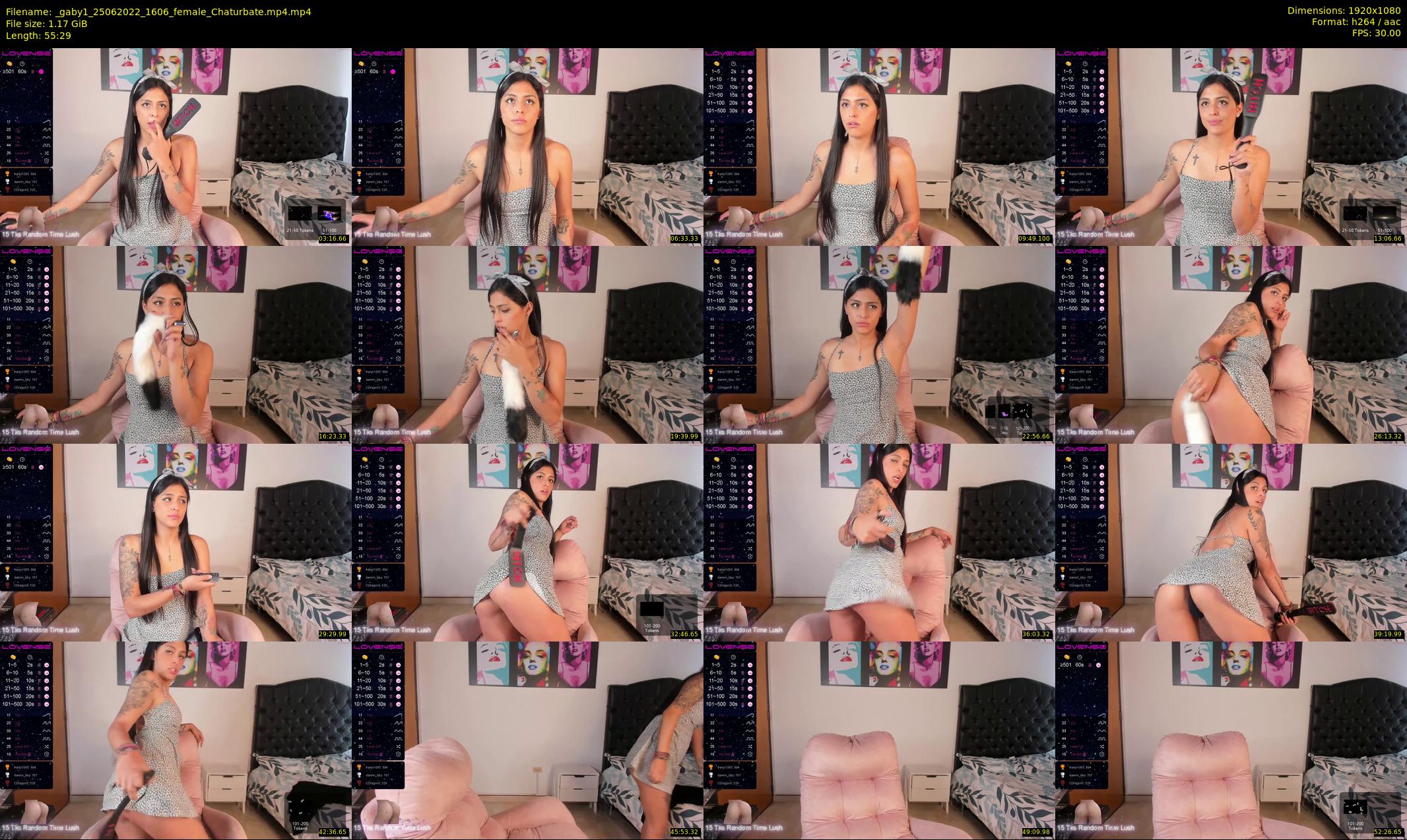 _gaby1 — 56 minute Chaturbate female cam show recording, 1080p, Jun 25, 2022