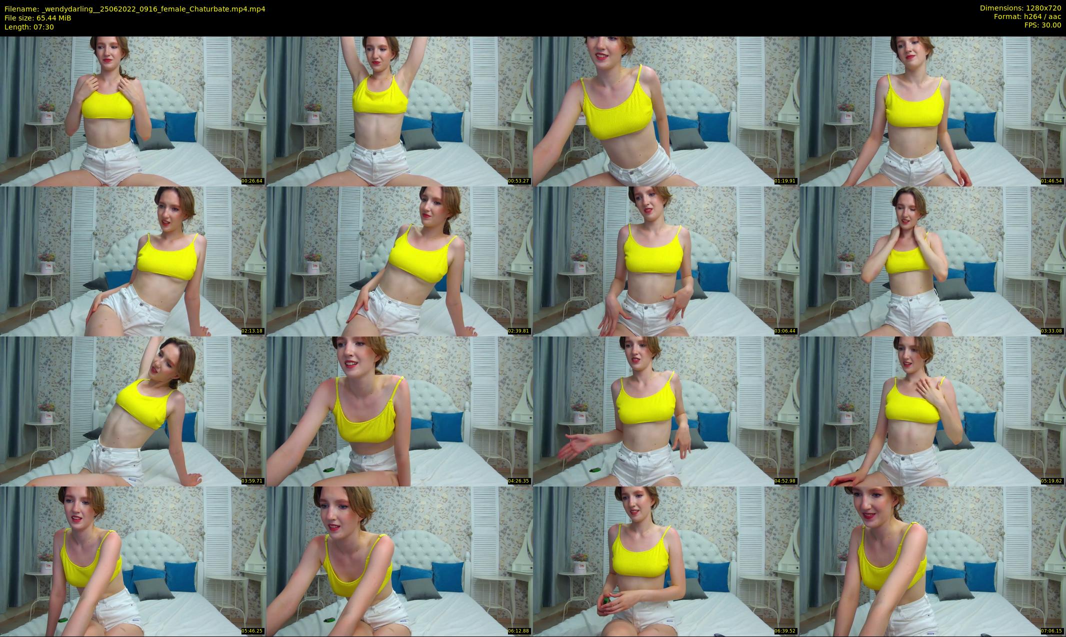 _wendydarling_ — 8 minute Chaturbate female cam show recording, 720p, Jun 25, 2022