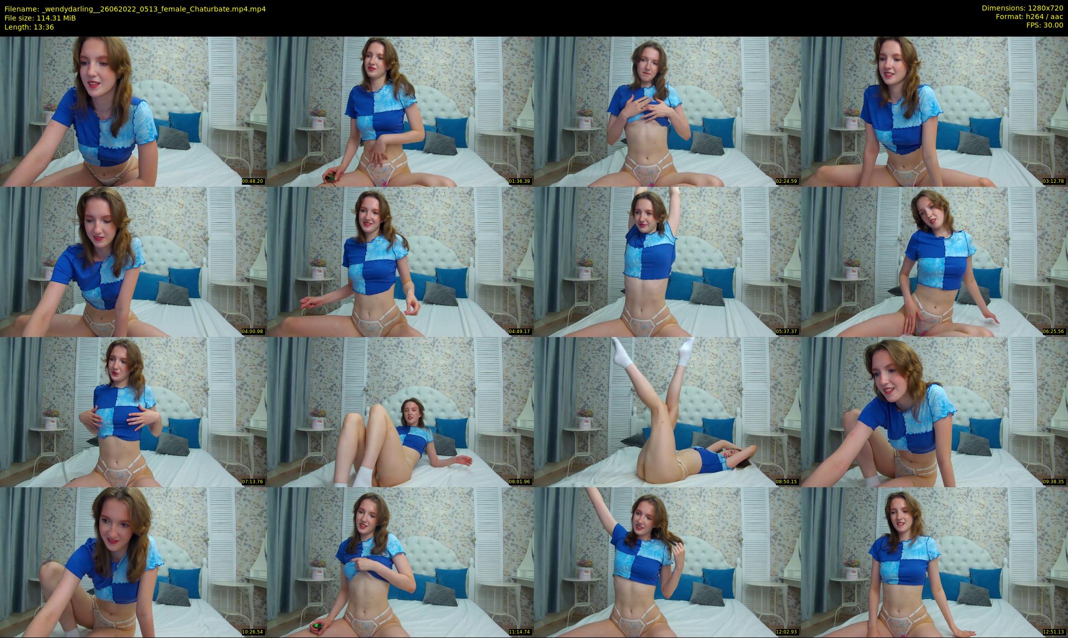 _wendydarling_ — 14 minute Chaturbate female cam show recording, 720p, Jun 26, 2022