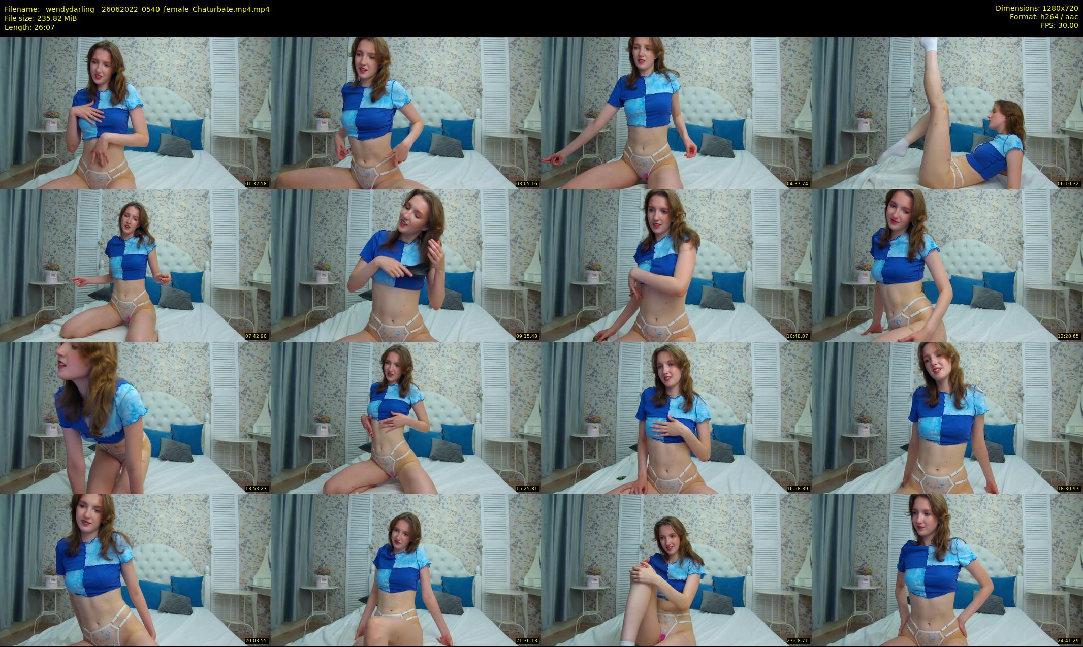 _wendydarling_ — 27 minute Chaturbate female cam show recording, 720p, Jun 26, 2022