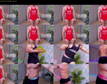 adam_muscle_ — 63 minute Chaturbate male cam show recording, 1080p, Jun 26, 2022