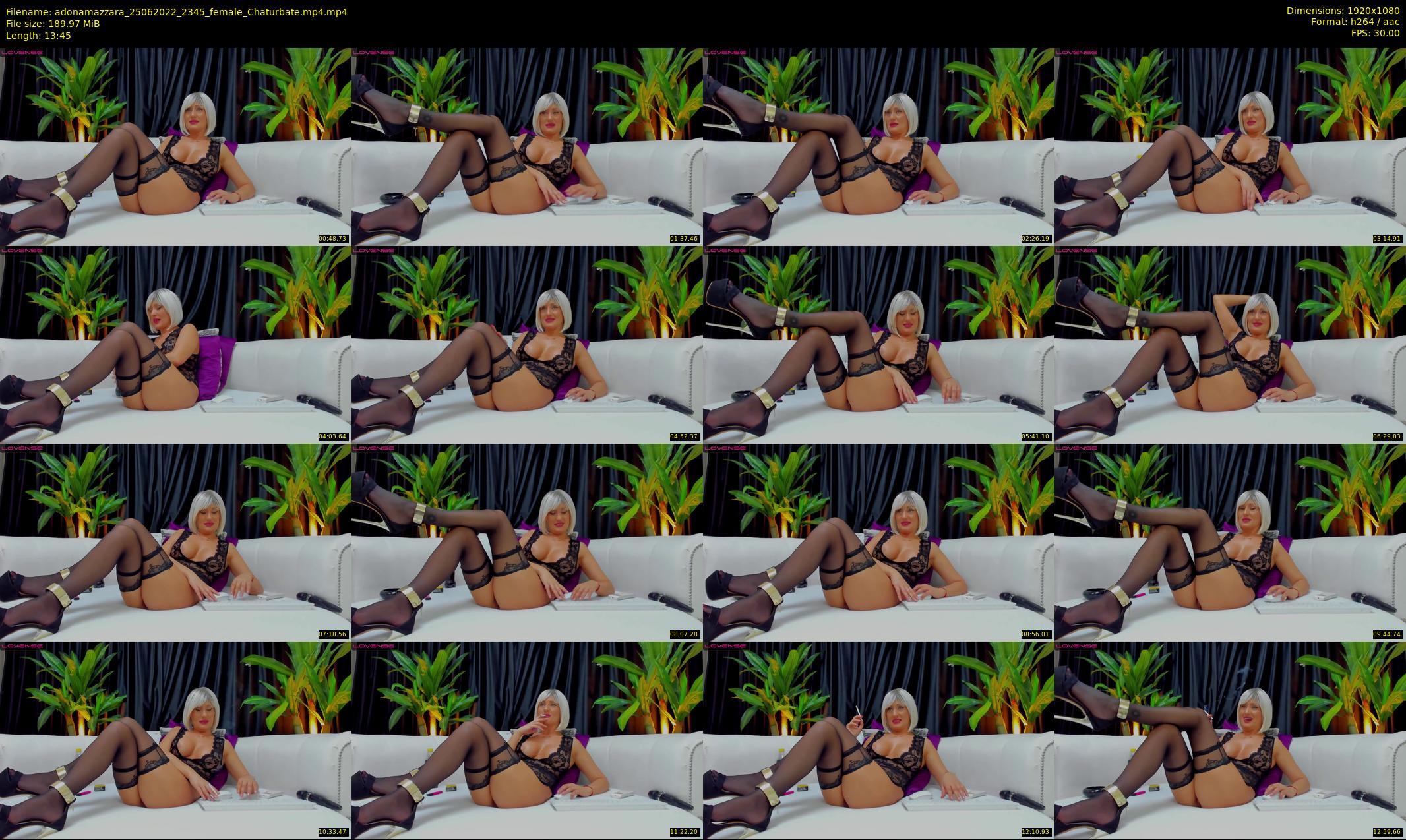adonamazzara — 14 minute Chaturbate female cam show recording, 1080p, Jun 25, 2022