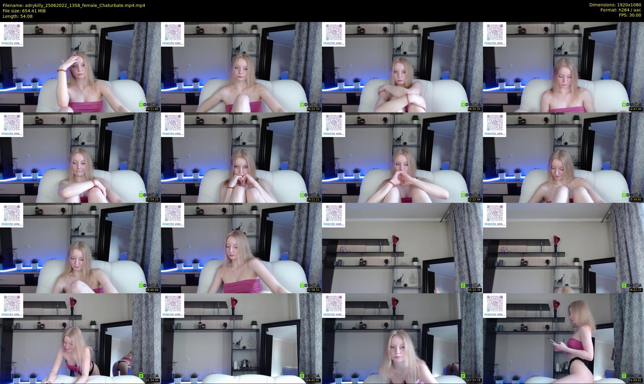 adrykilly — 55 minute Chaturbate female cam show recording, 1080p, Jun 25, 2022