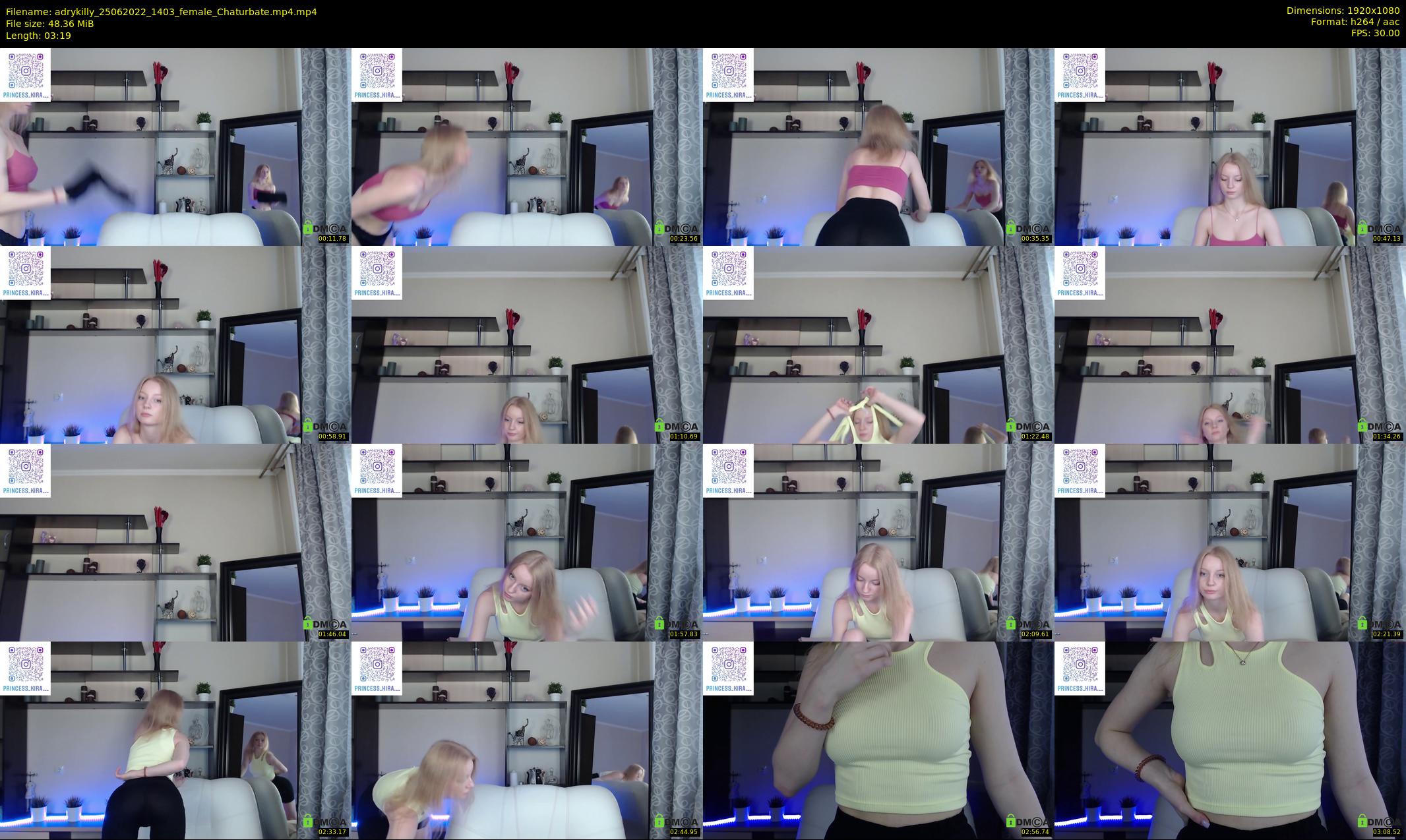 adrykilly — 4 minute Chaturbate female cam show recording, 1080p, Jun 25, 2022