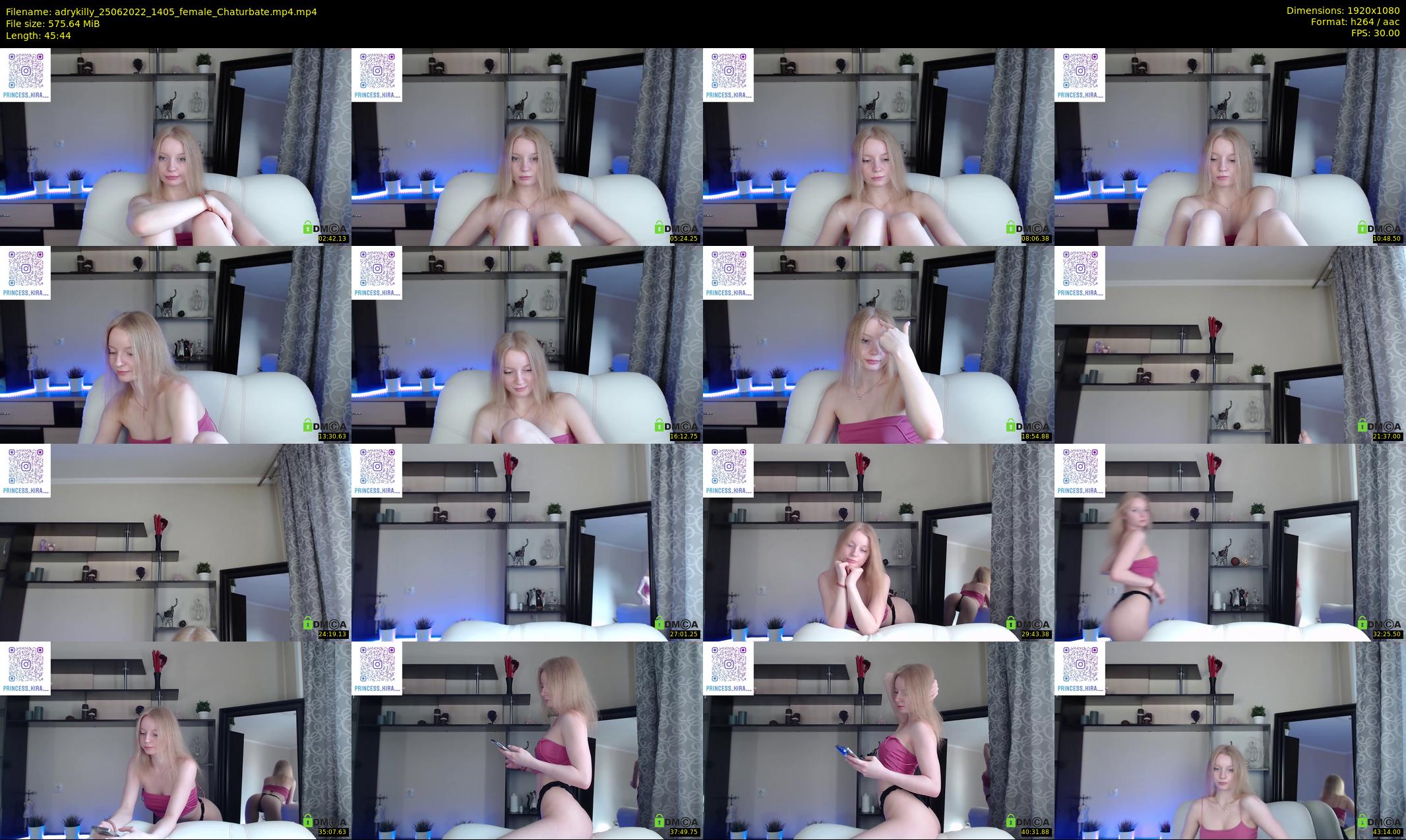 adrykilly — 46 minute Chaturbate female cam show recording, 1080p, Jun 25, 2022