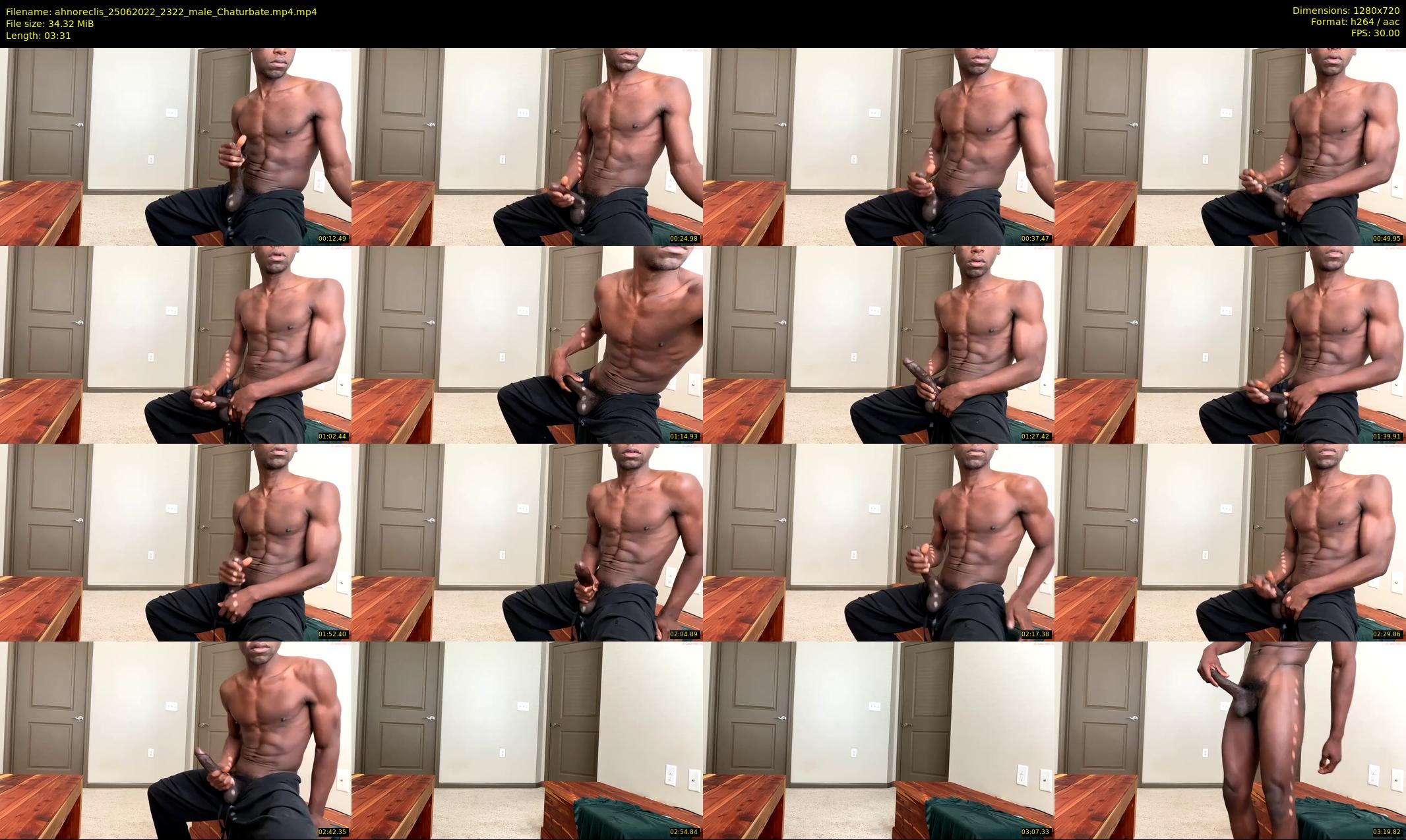 ahnoreclis — 4 minute Chaturbate male cam show recording, 720p, Jun 25, 2022