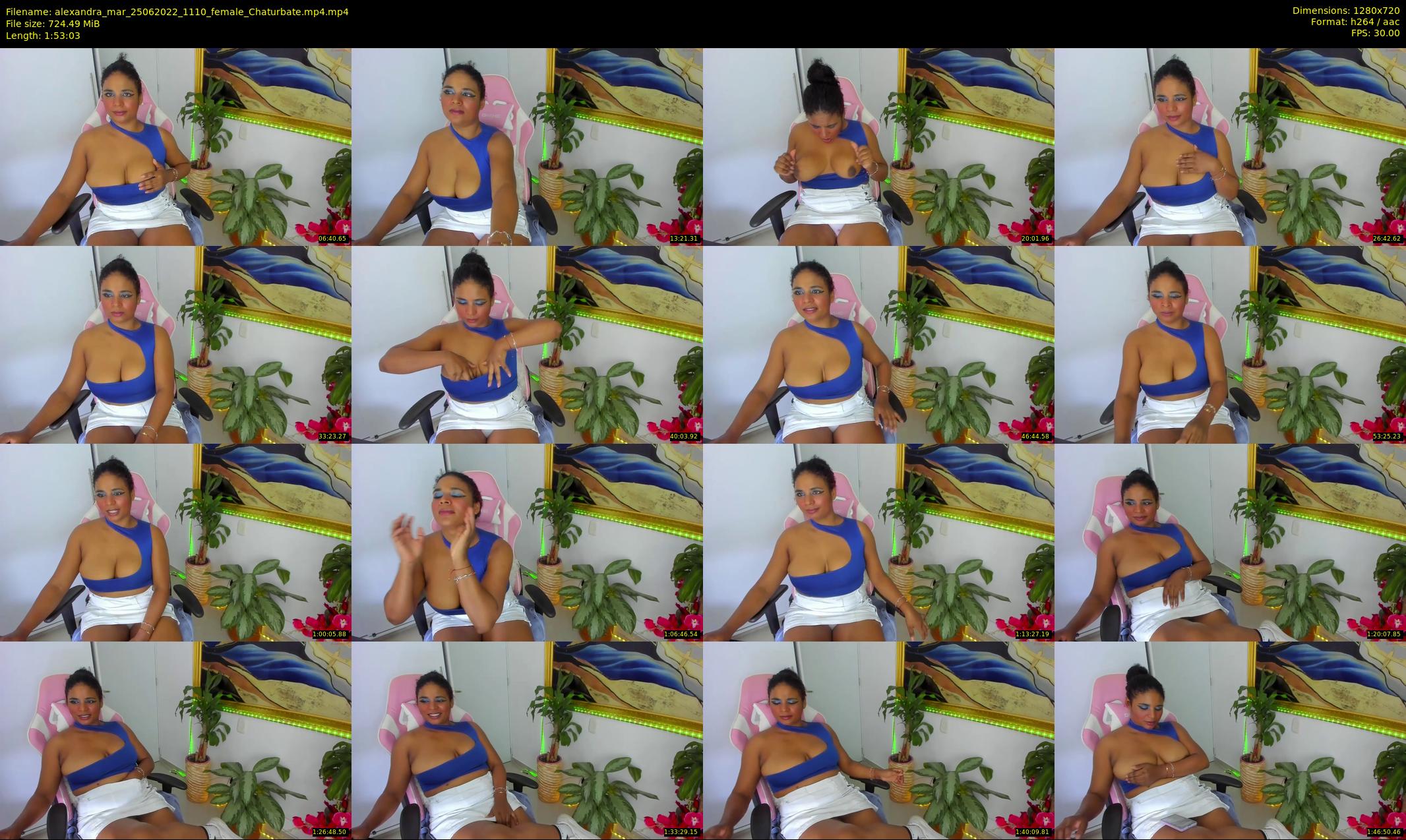 alexandra_mar — 114 minute Chaturbate female cam show recording, 720p, Jun 25, 2022