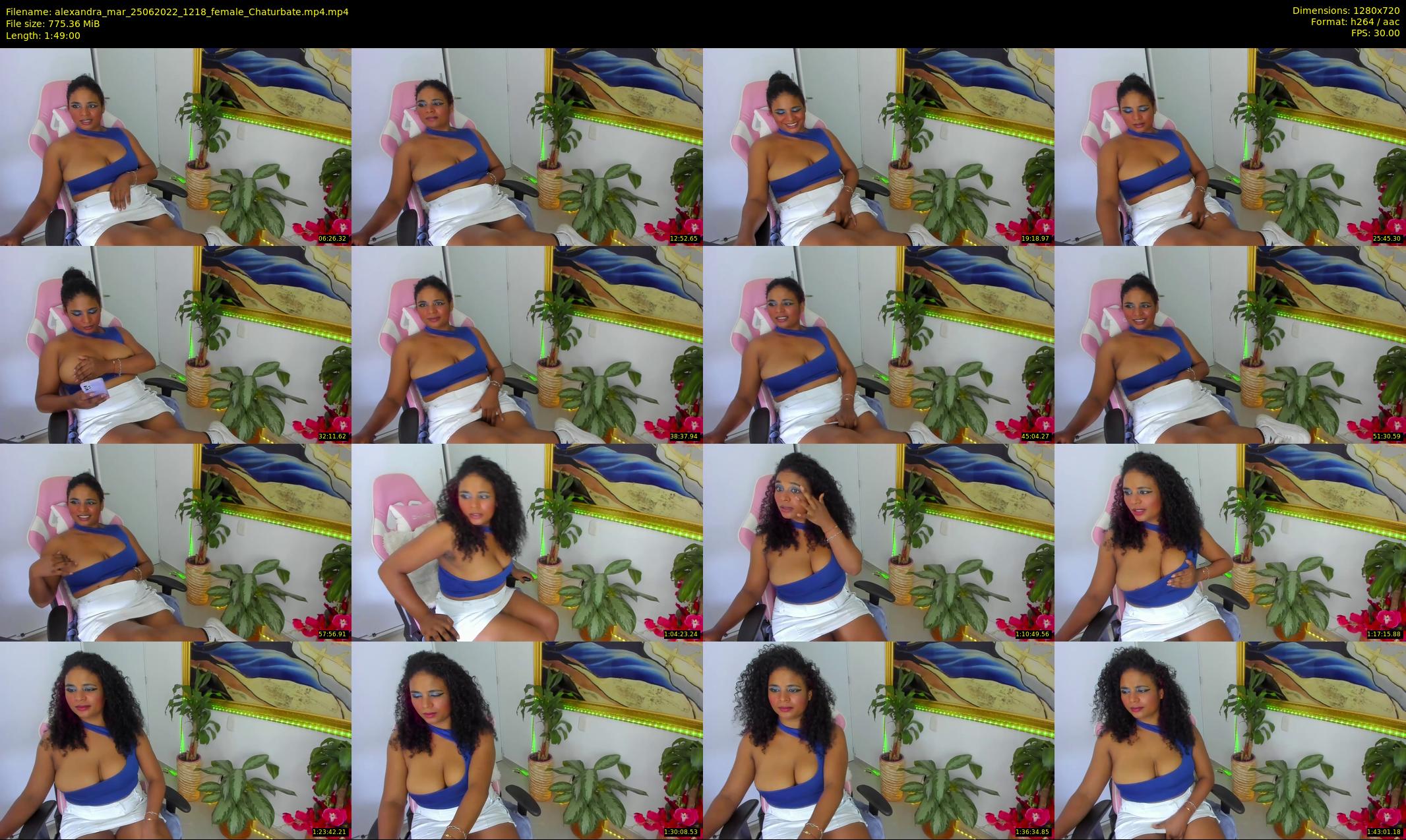 alexandra_mar — 109 minute Chaturbate female cam show recording, 720p, Jun 25, 2022