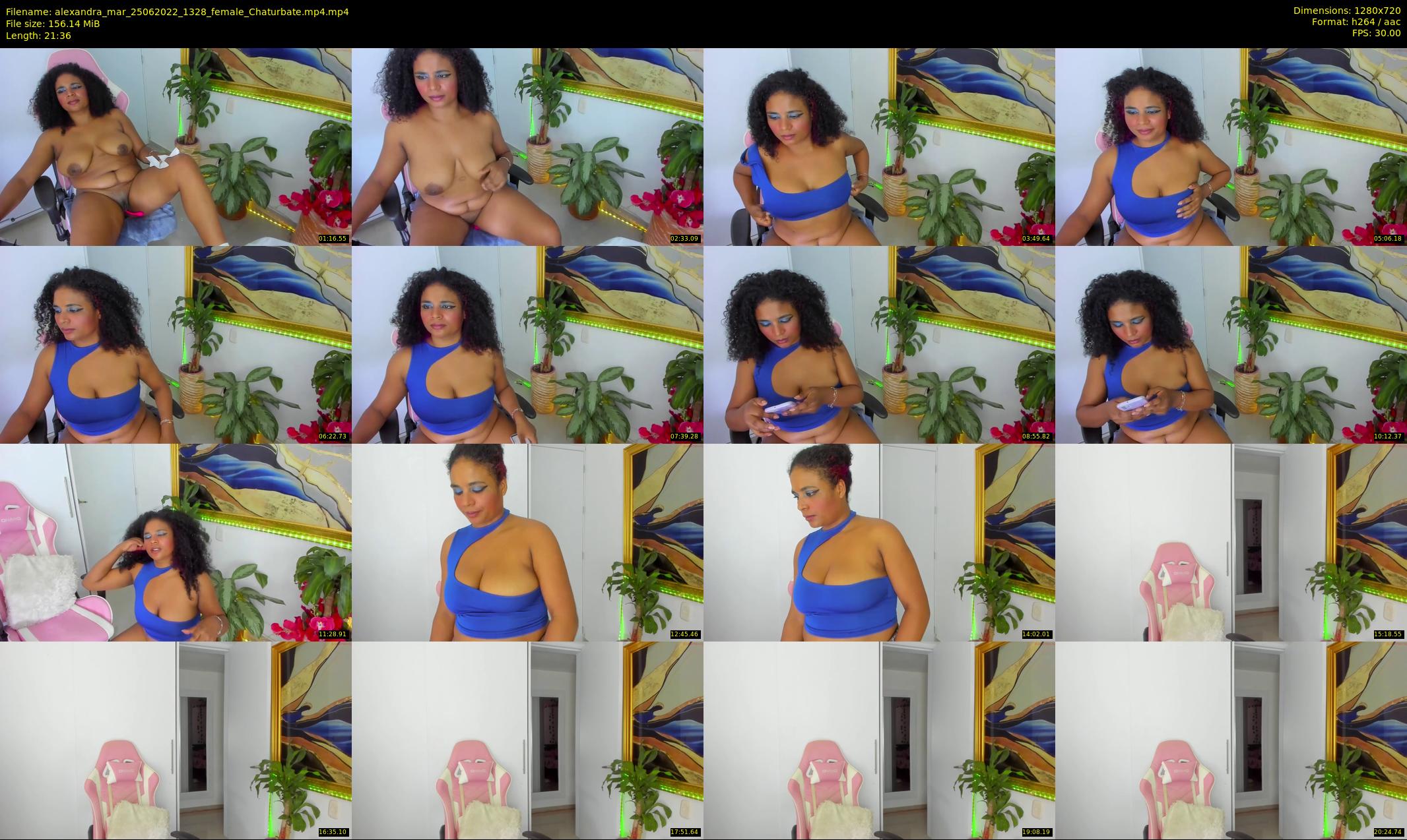 alexandra_mar — 22 minute Chaturbate female cam show recording, 720p, Jun 25, 2022