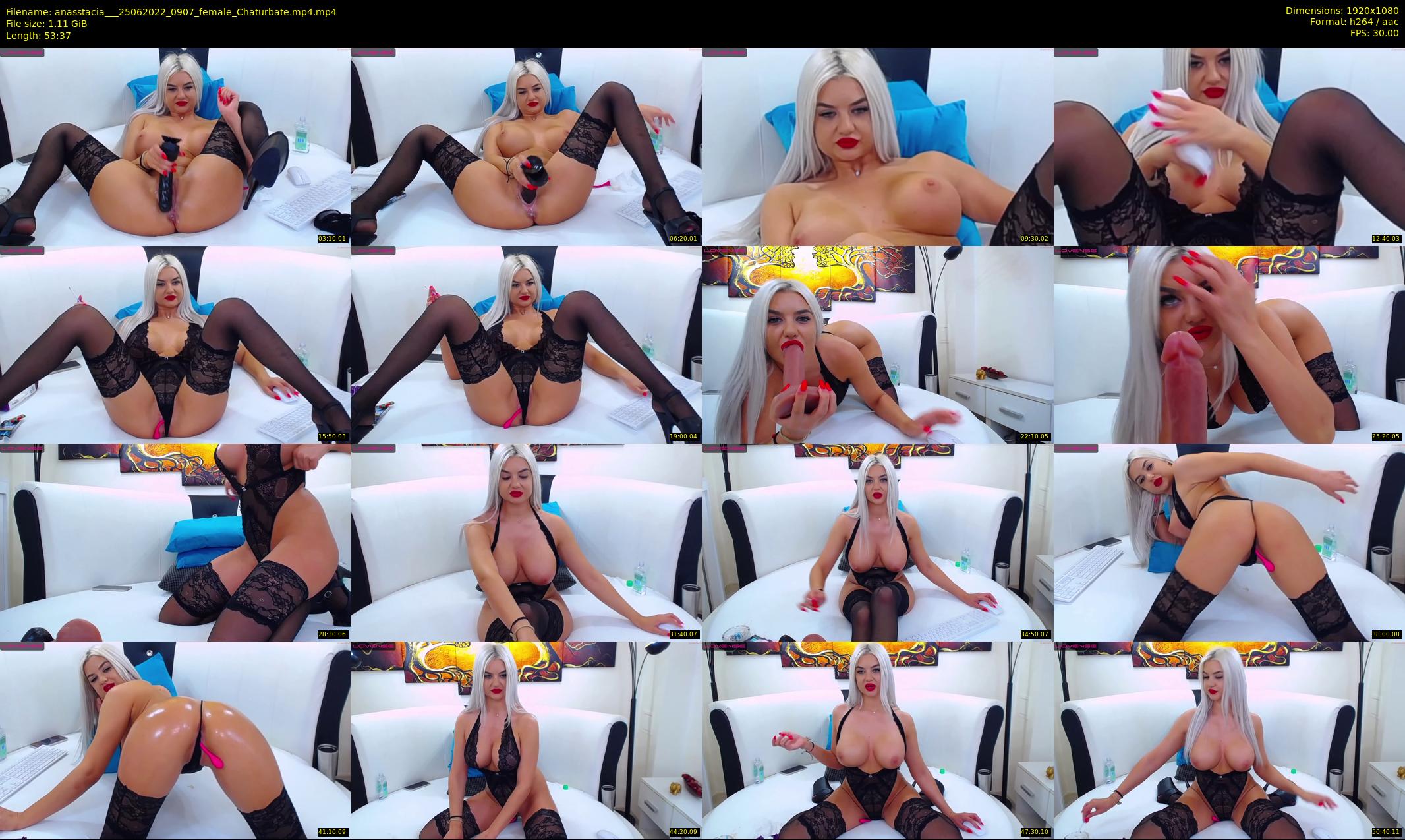 anasstacia__ — 54 minute Chaturbate female cam show recording, 1080p, Jun 25, 2022
