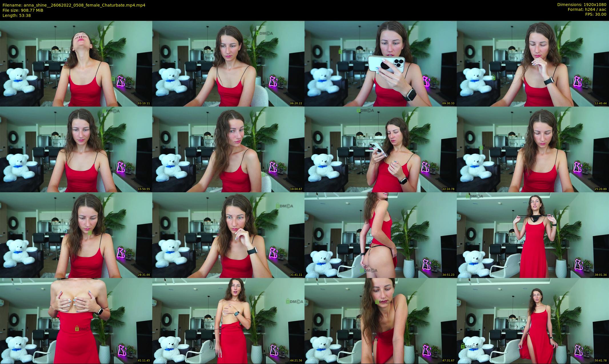anna_shine_ — 54 minute Chaturbate female cam show recording, 1080p, Jun 26, 2022