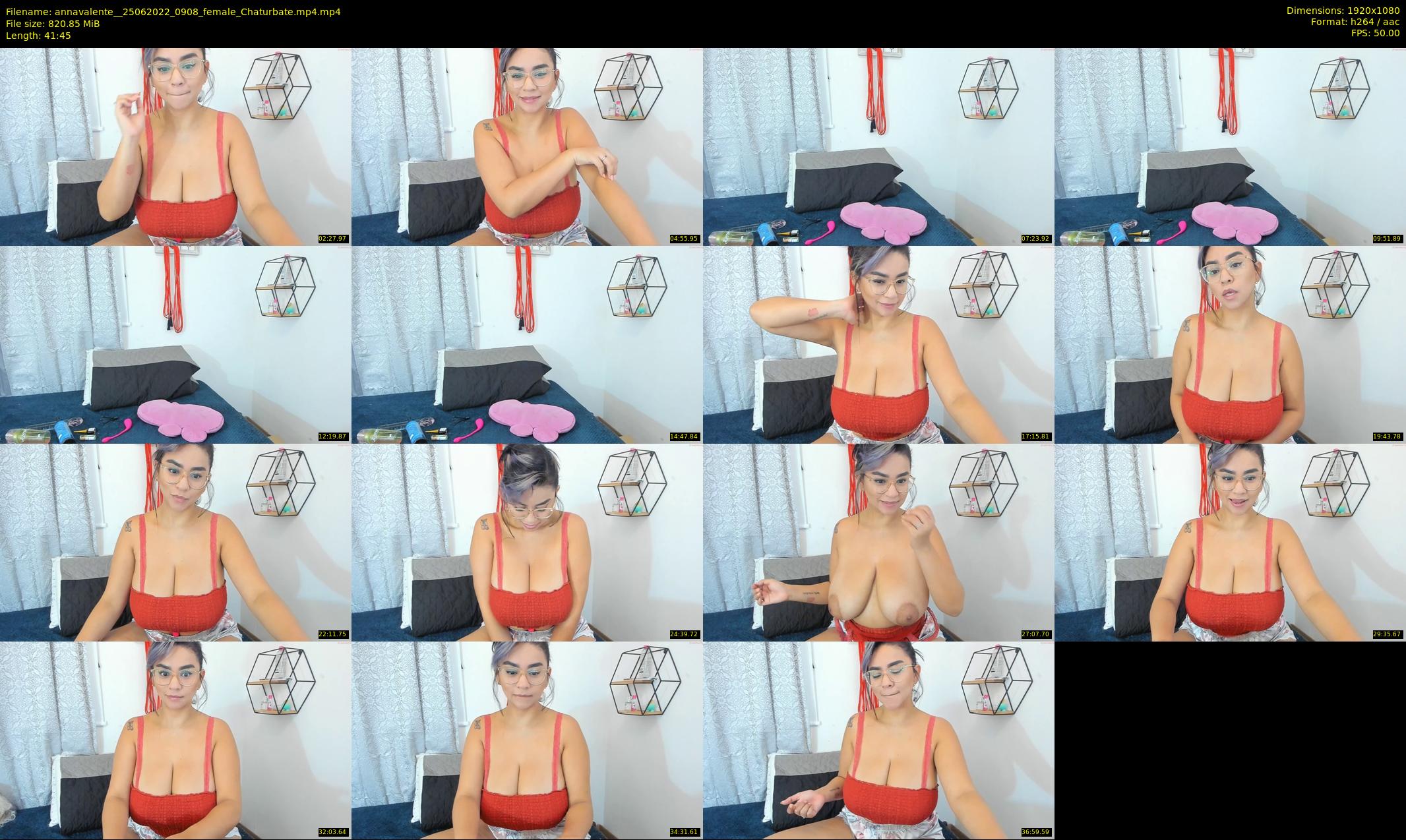 annavalente_ — 42 minute Chaturbate female cam show recording, 1080p, Jun 25, 2022