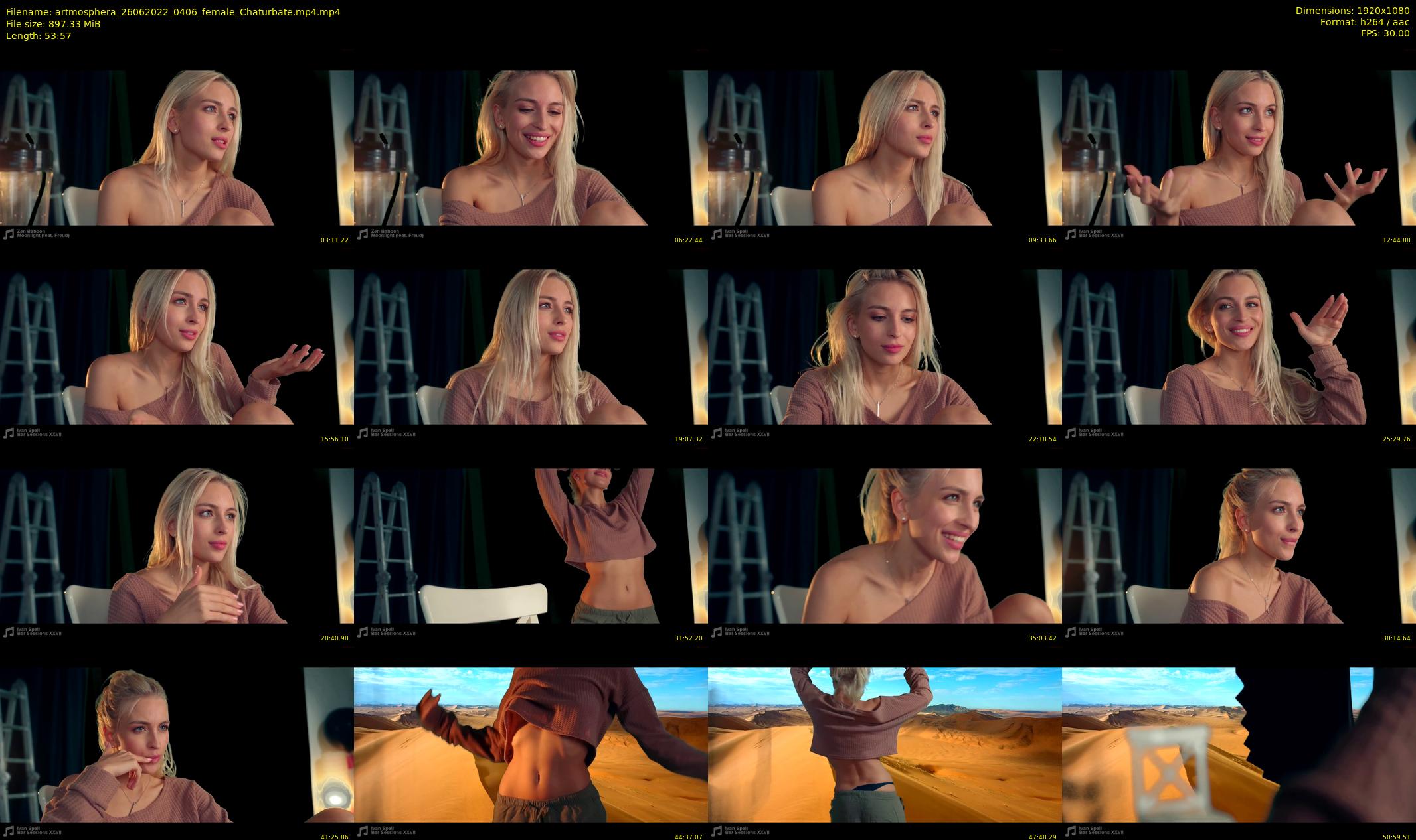 artmosphera — 54 minute Chaturbate female cam show recording, 1080p, Jun 26, 2022