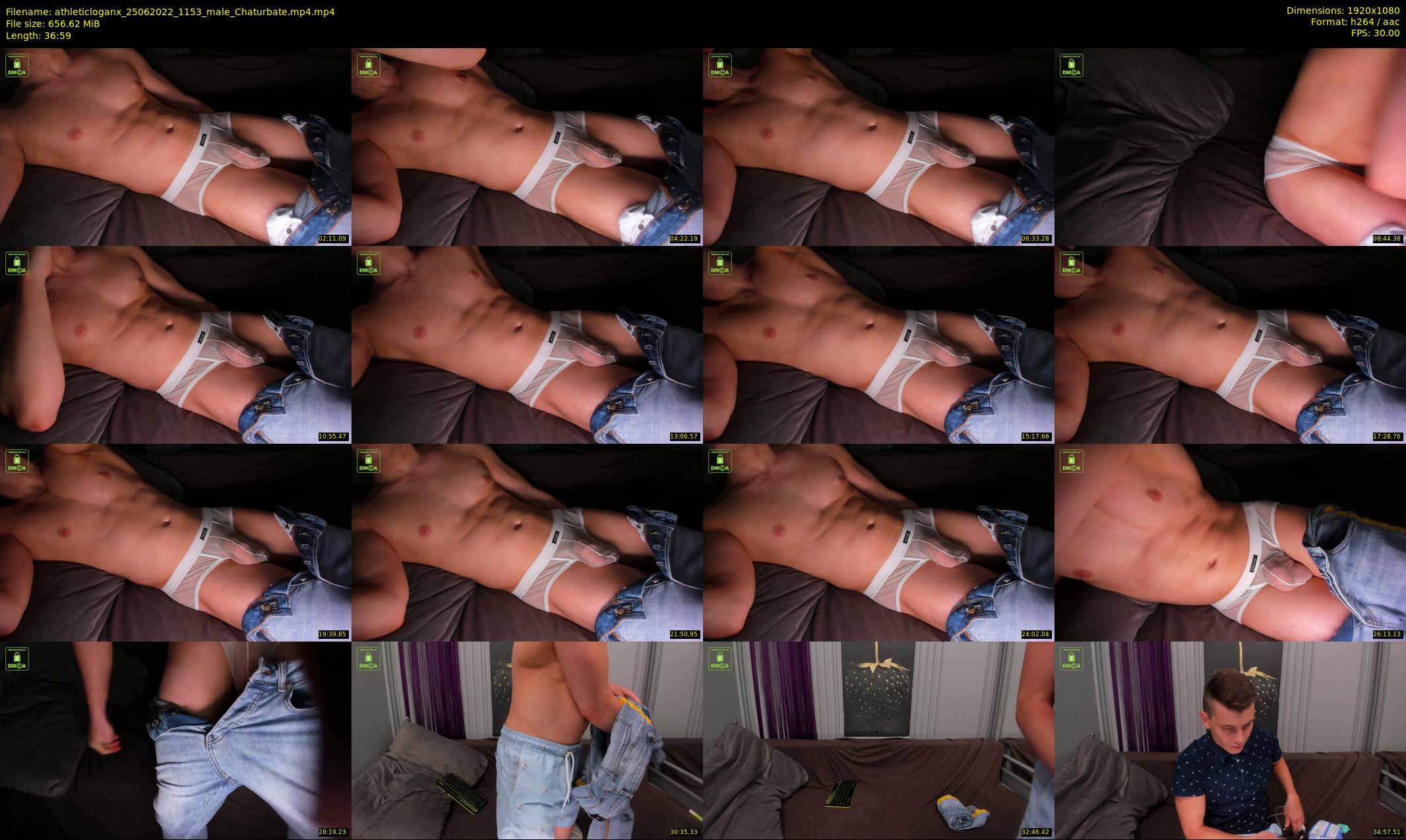 athleticloganx — 37 minute Chaturbate male cam show recording, 1080p, Jun 25, 2022