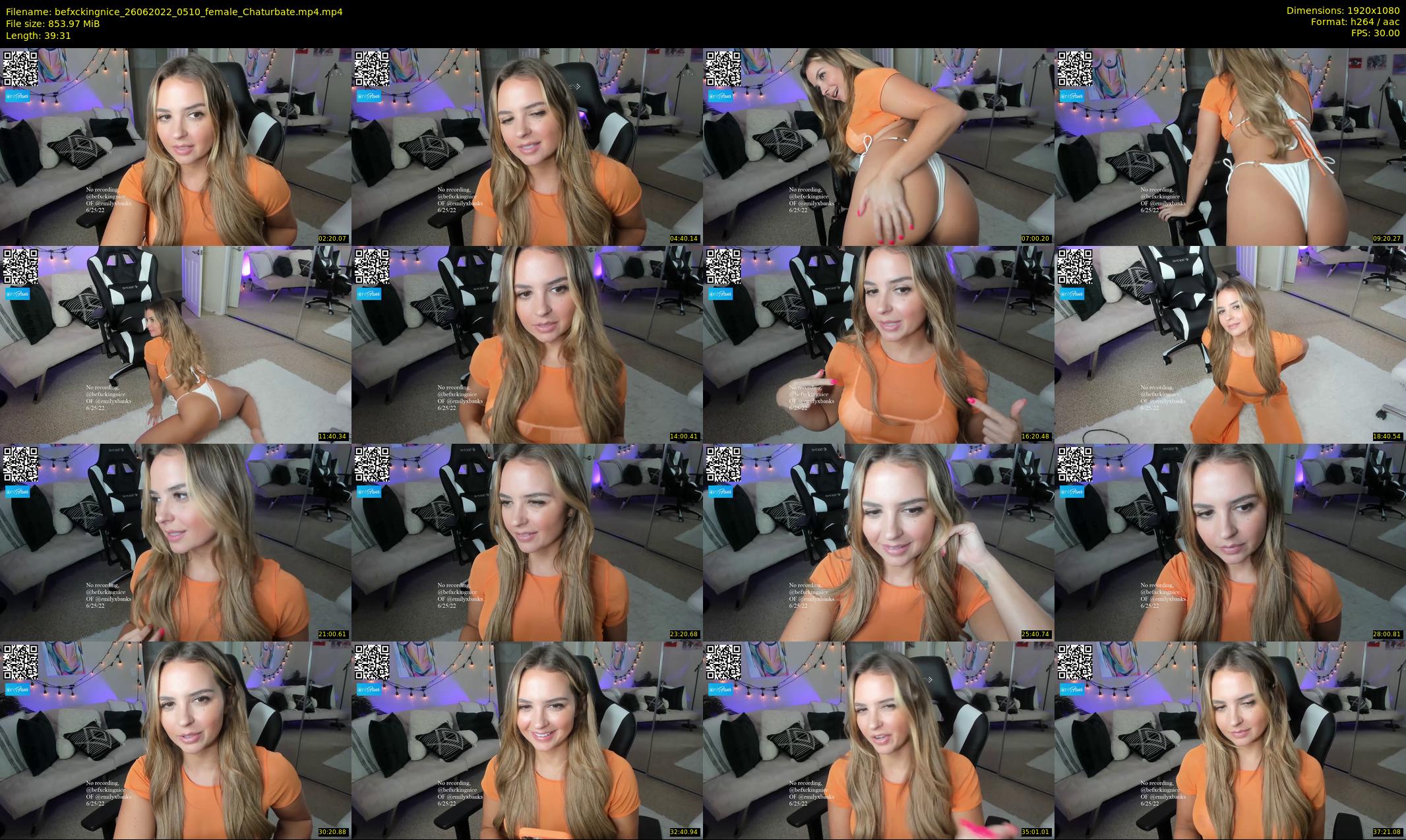befxckingnice — 40 minute Chaturbate female cam show recording, 1080p, Jun 26, 2022