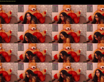 blackchiina — 6 minute Chaturbate female cam show recording, 720p, Jun 25, 2022