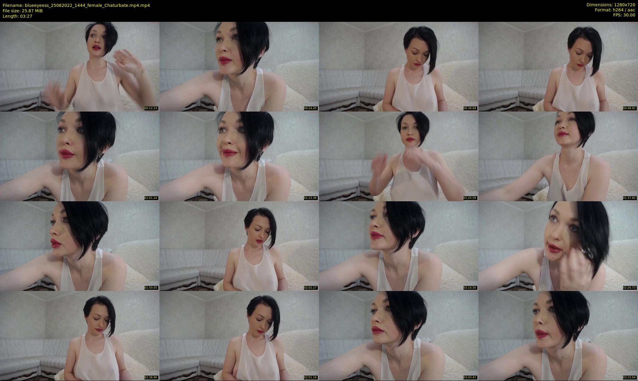 blueeyeess — 4 minute Chaturbate female cam show recording, 720p, Jun 25, 2022