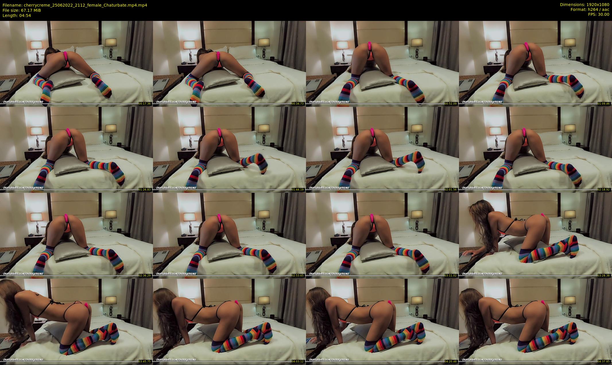cherrycreme — 5 minute Chaturbate female cam show recording, 1080p, Jun 25, 2022