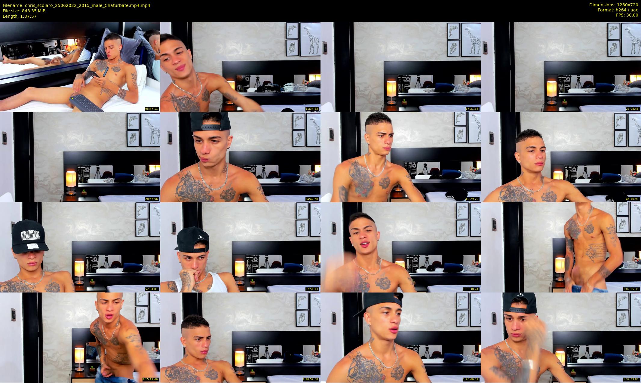 chris_scolaro — 98 minute Chaturbate male cam show recording, 720p, Jun 25, 2022