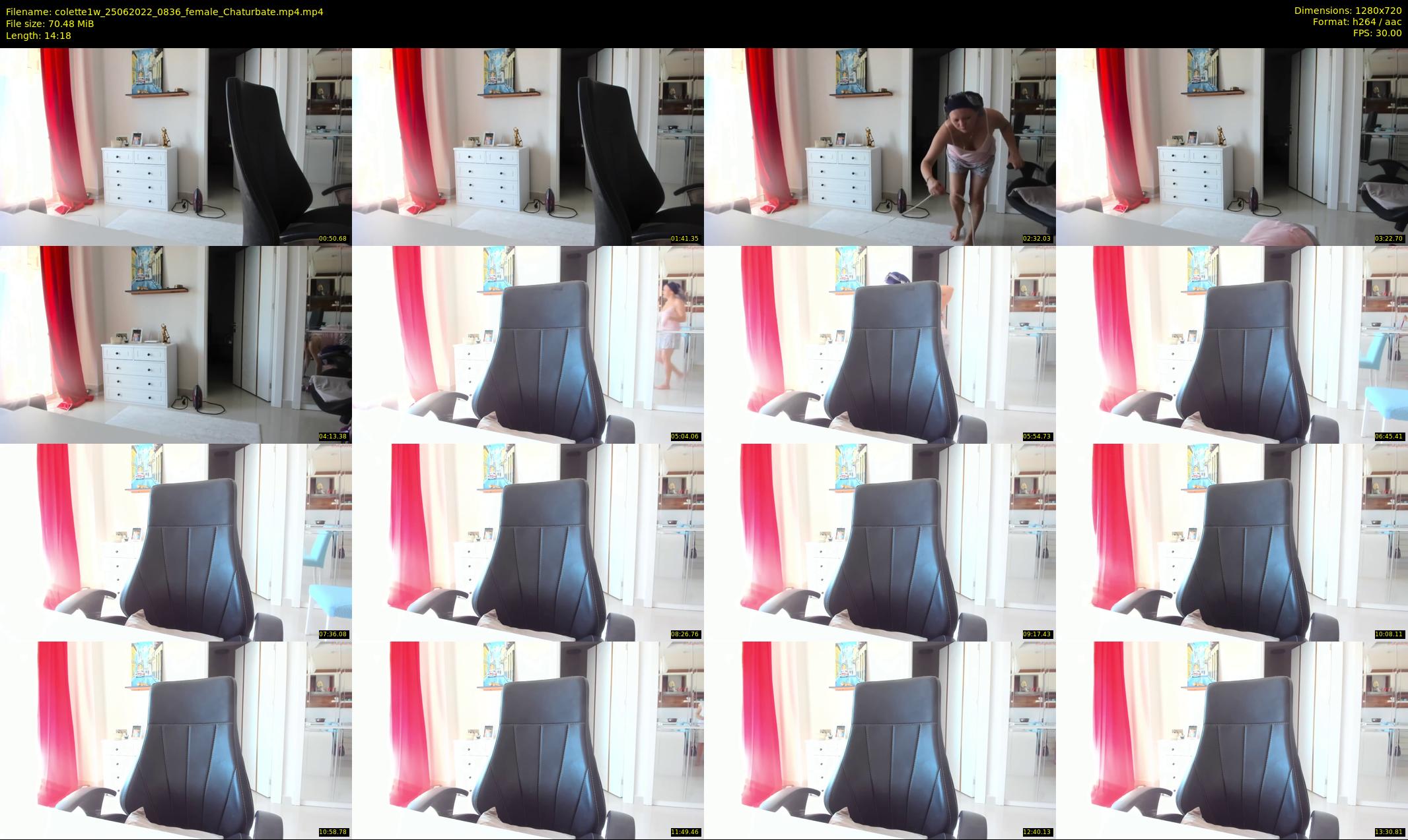 colette1w — 15 minute Chaturbate female cam show recording, 720p, Jun 25, 2022