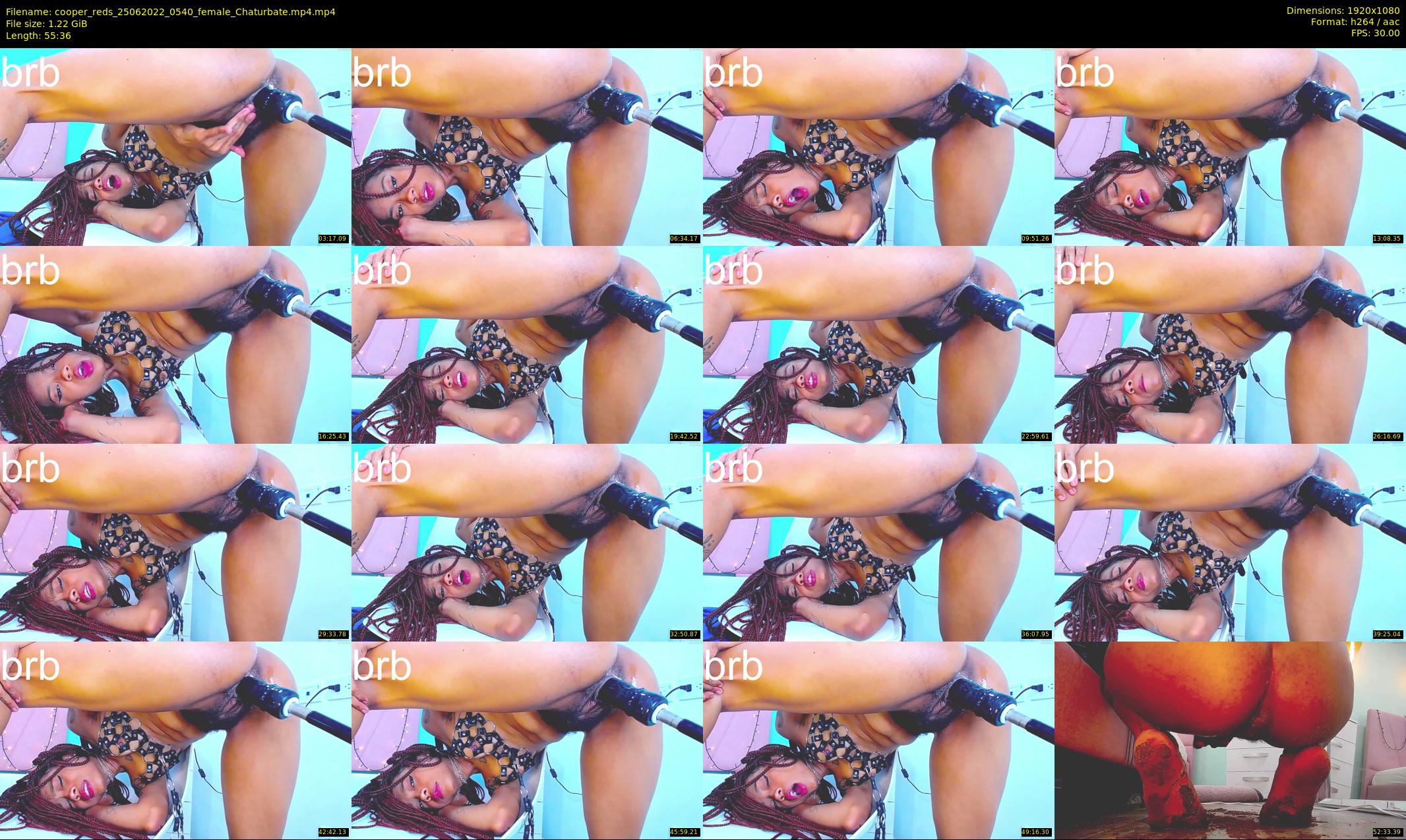 cooper_reds — 56 minute Chaturbate female cam show recording, 1080p, Jun 25, 2022