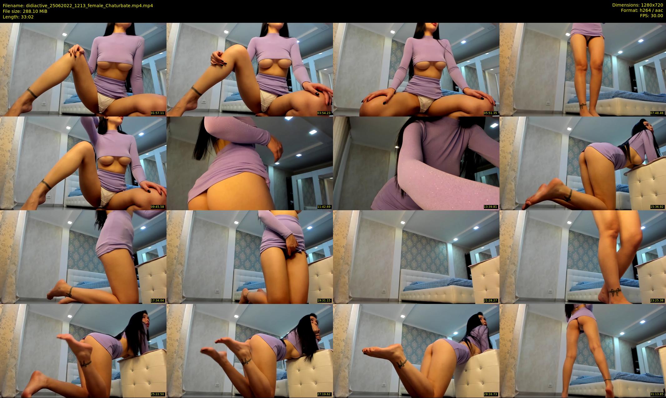 didiactive — 34 minute Chaturbate female cam show recording, 720p, Jun 25, 2022