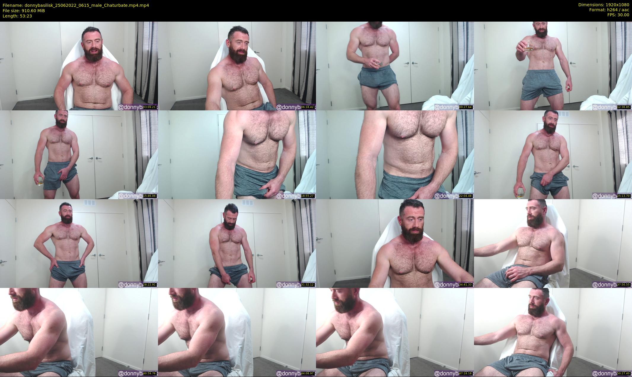 donnybasilisk — 54 minute Chaturbate male cam show recording, 1080p, Jun 25, 2022
