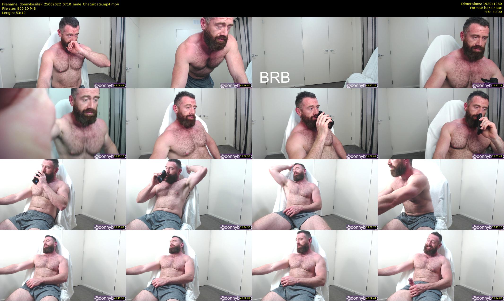 donnybasilisk — 54 minute Chaturbate male cam show recording, 1080p, Jun 25, 2022