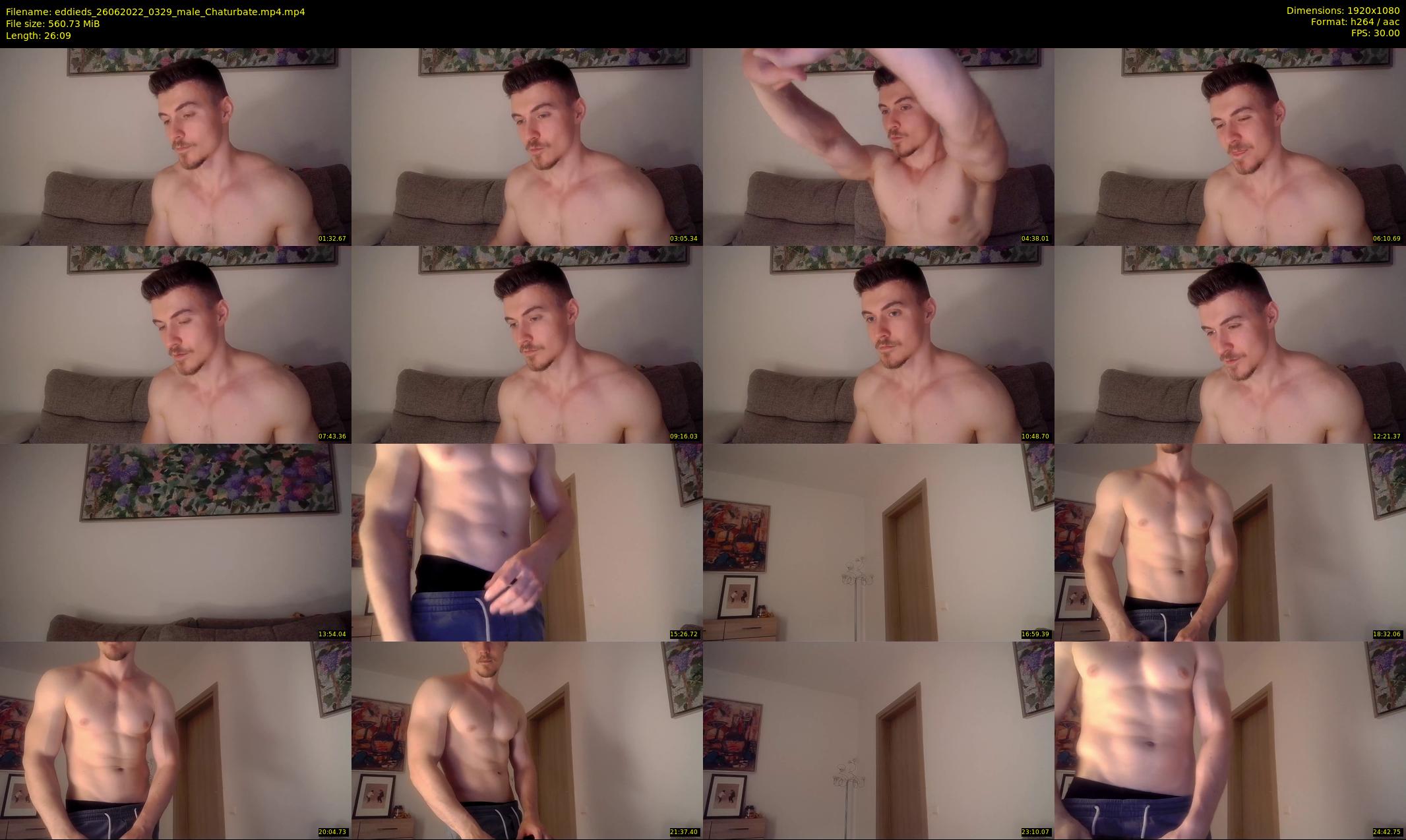 eddieds — 27 minute Chaturbate male cam show recording, 1080p, Jun 26, 2022