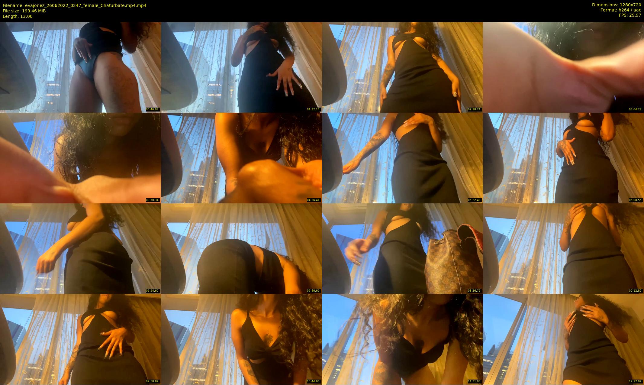 evajonez — 13 minute Chaturbate female cam show recording, 720p, Jun 26, 2022