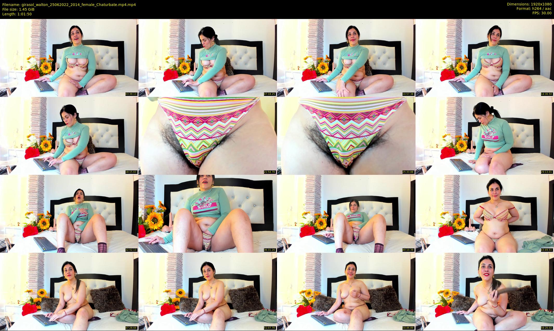girasol_walton — 62 minute Chaturbate female cam show recording, 1080p, Jun 25, 2022