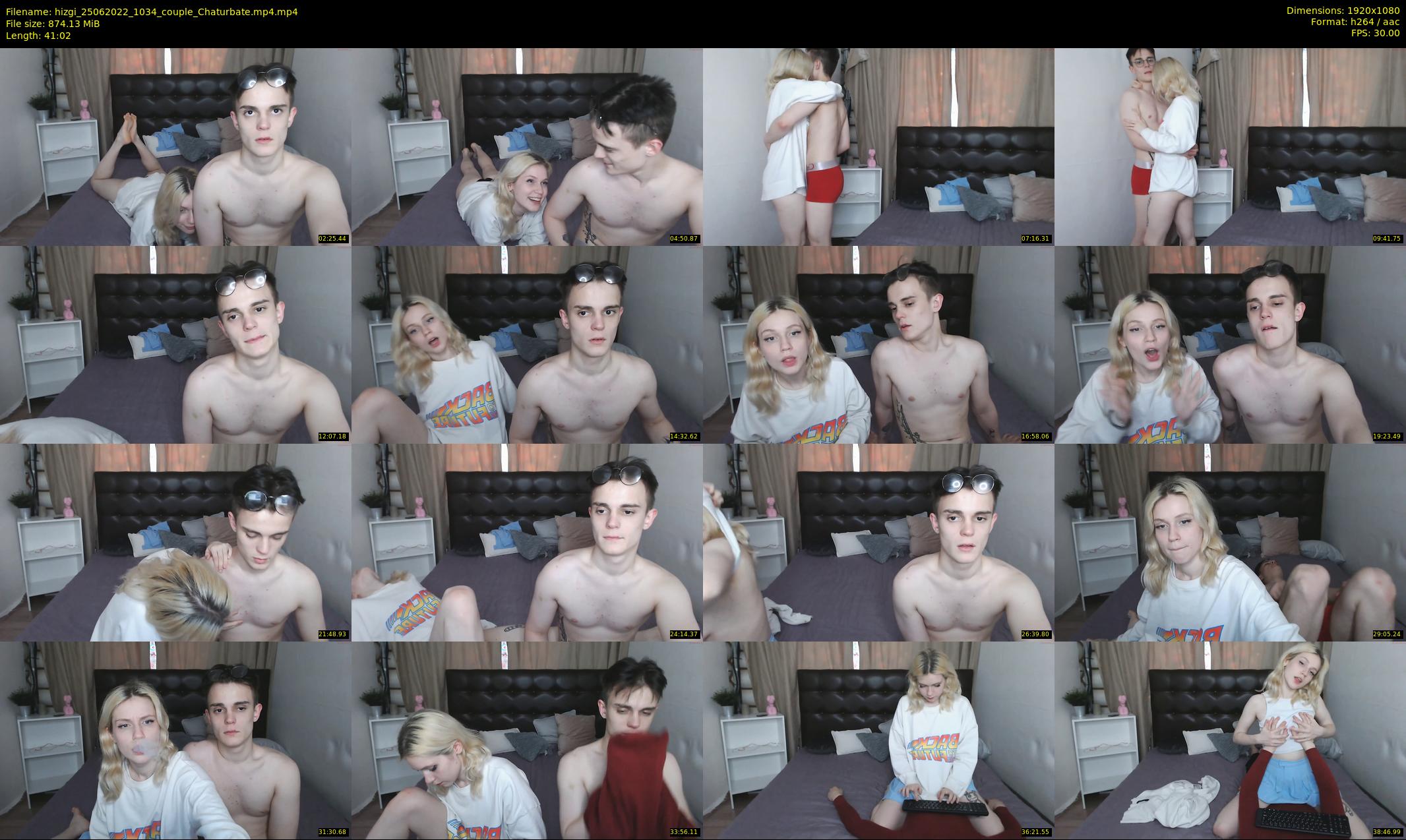 hizgi — 42 minute Chaturbate couple cam show recording, 1080p, Jun 25, 2022