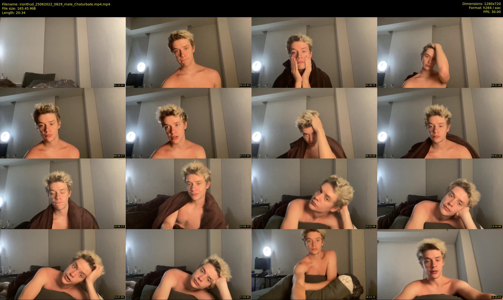 ironthud — 21 minute Chaturbate male cam show recording, 720p, Jun 25, 2022