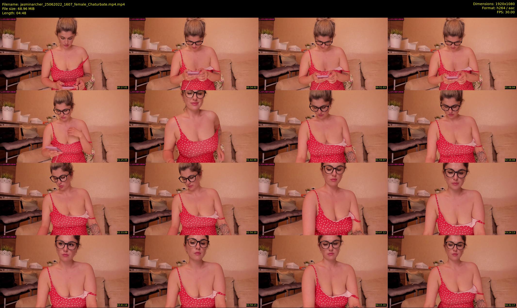 jasminarcher — 5 minute Chaturbate female cam show recording, 1080p, Jun 25, 2022