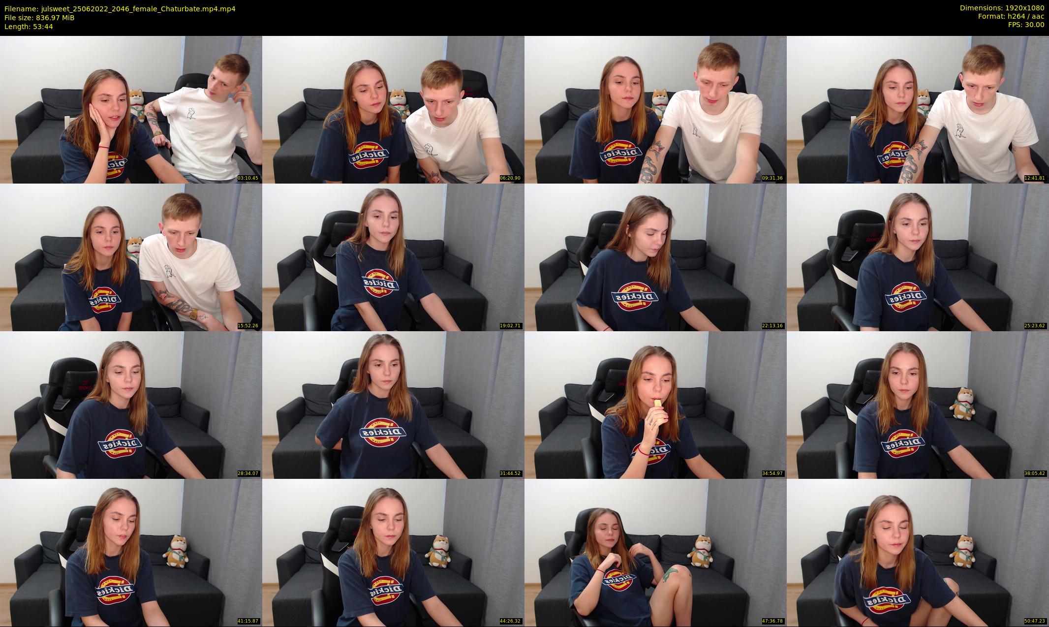 julsweet — 54 minute Chaturbate male cam show recording, 1080p, Jun 25, 2022