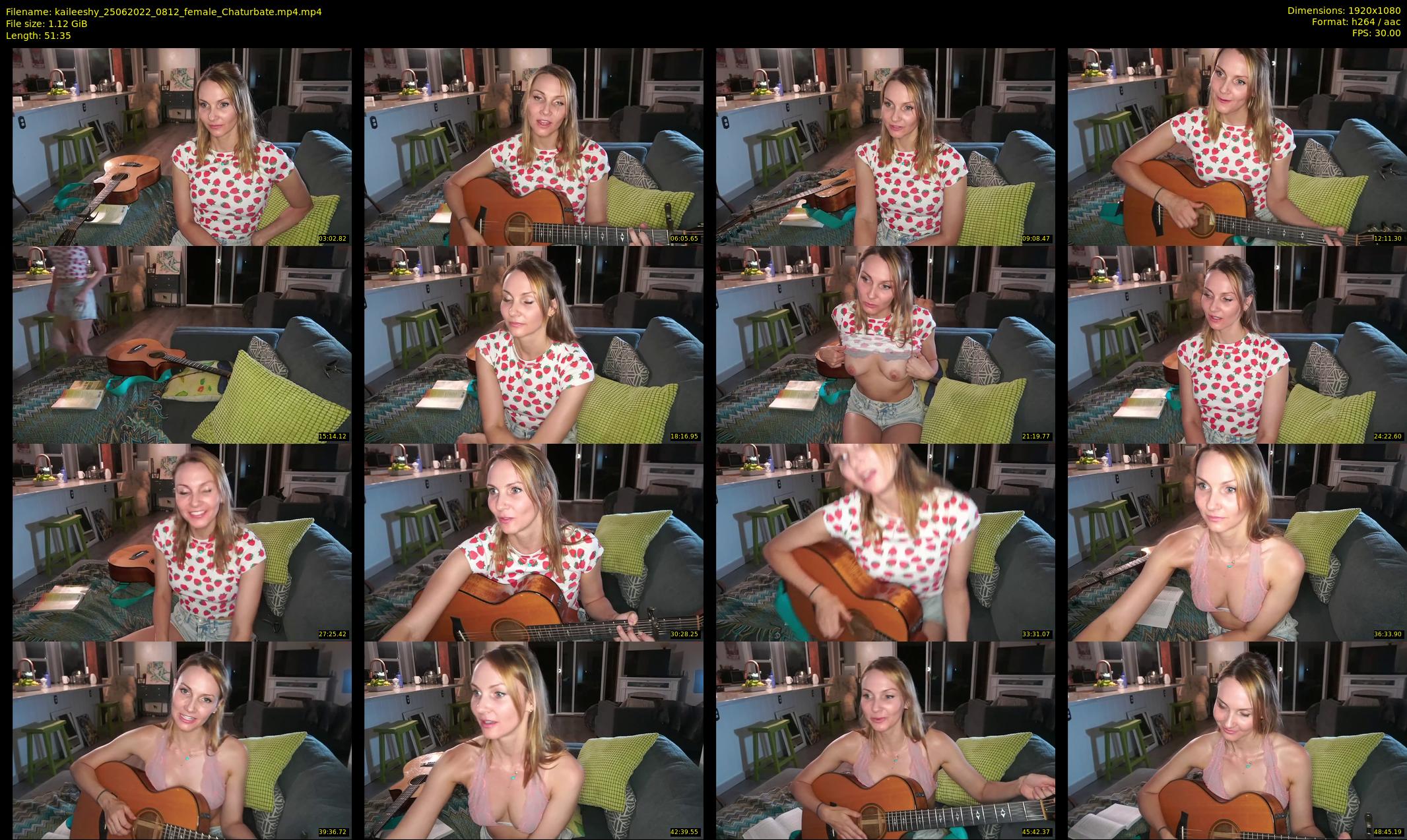 kaileeshy — 52 minute Chaturbate female cam show recording, 1080p, Jun 25, 2022