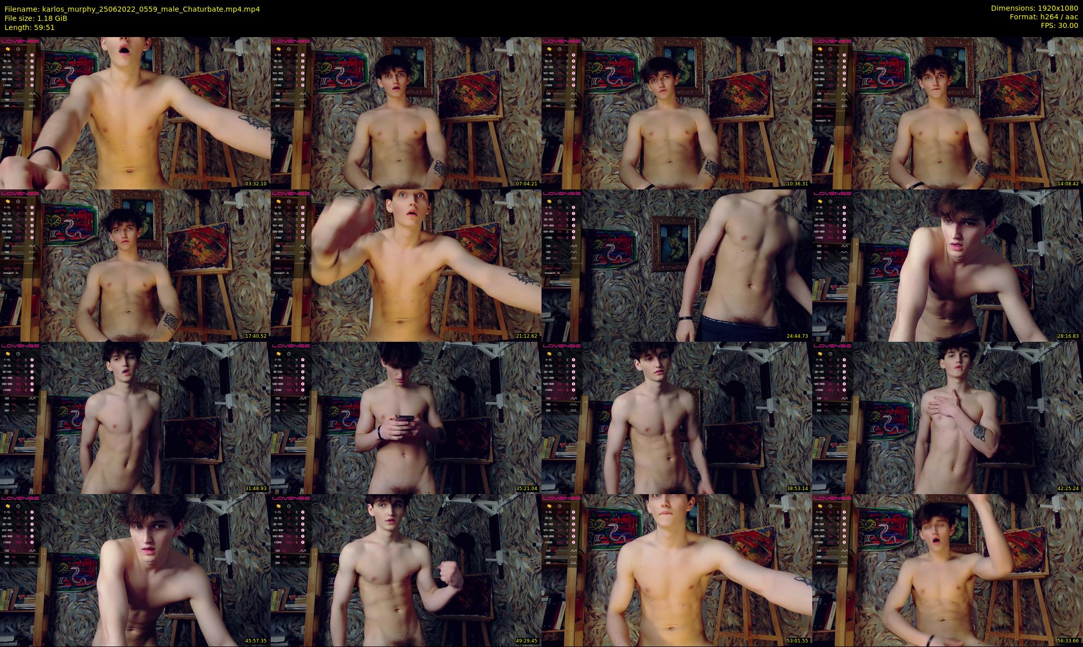 karlos_murphy — 60 minute Chaturbate male cam show recording, 1080p, Jun 25, 2022