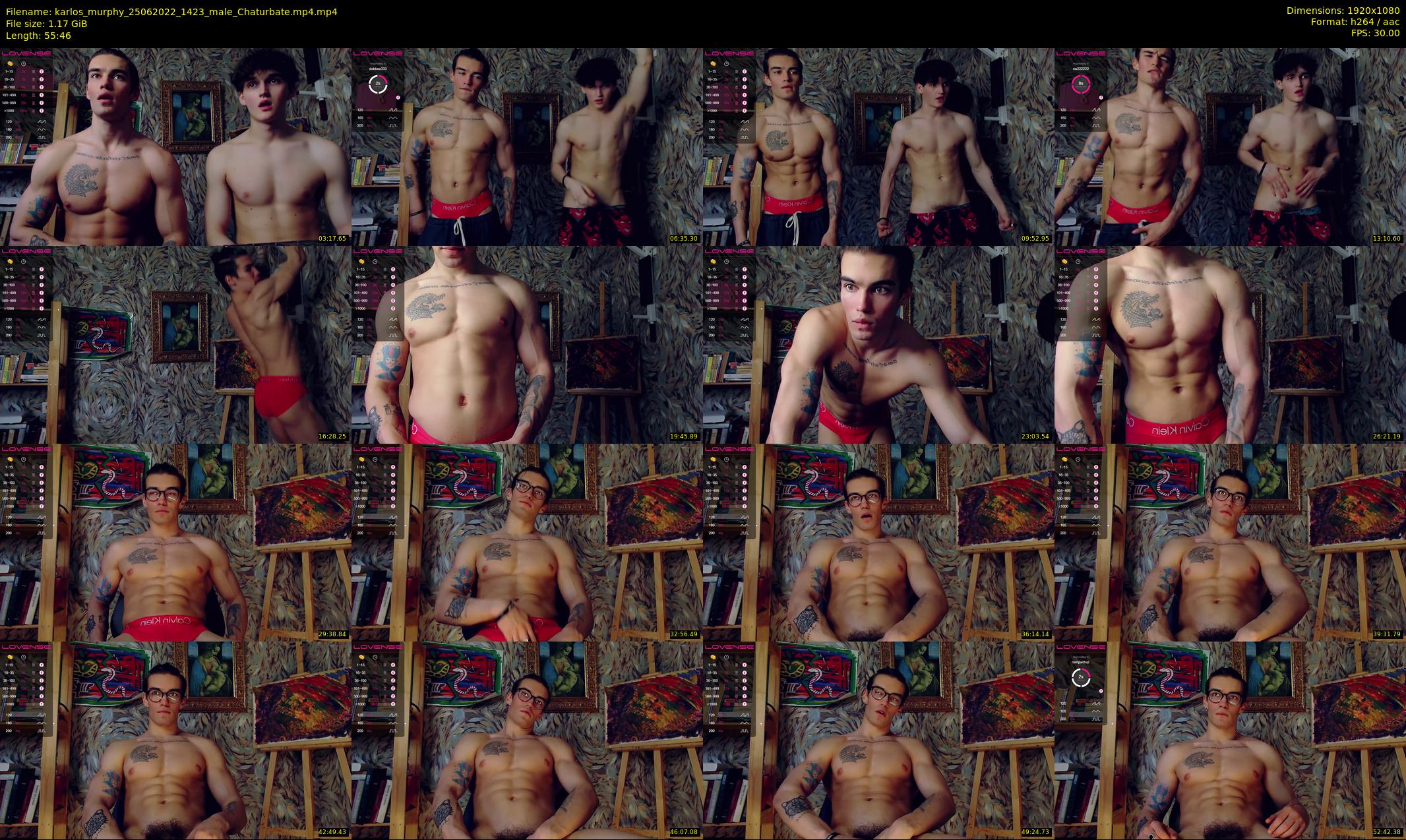 karlos_murphy — 56 minute Chaturbate male cam show recording, 1080p, Jun 25, 2022
