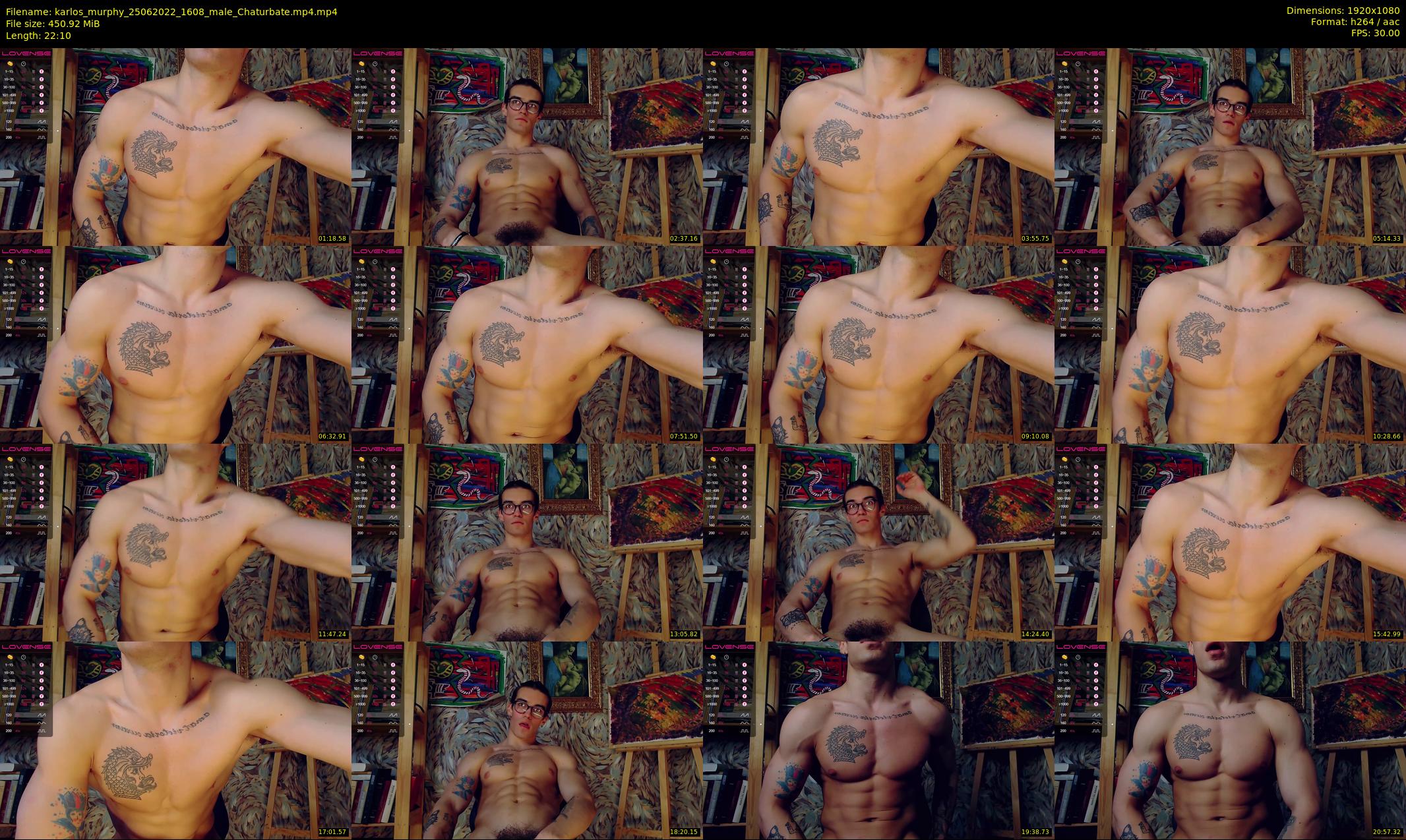 karlos_murphy — 23 minute Chaturbate male cam show recording, 1080p, Jun 25, 2022