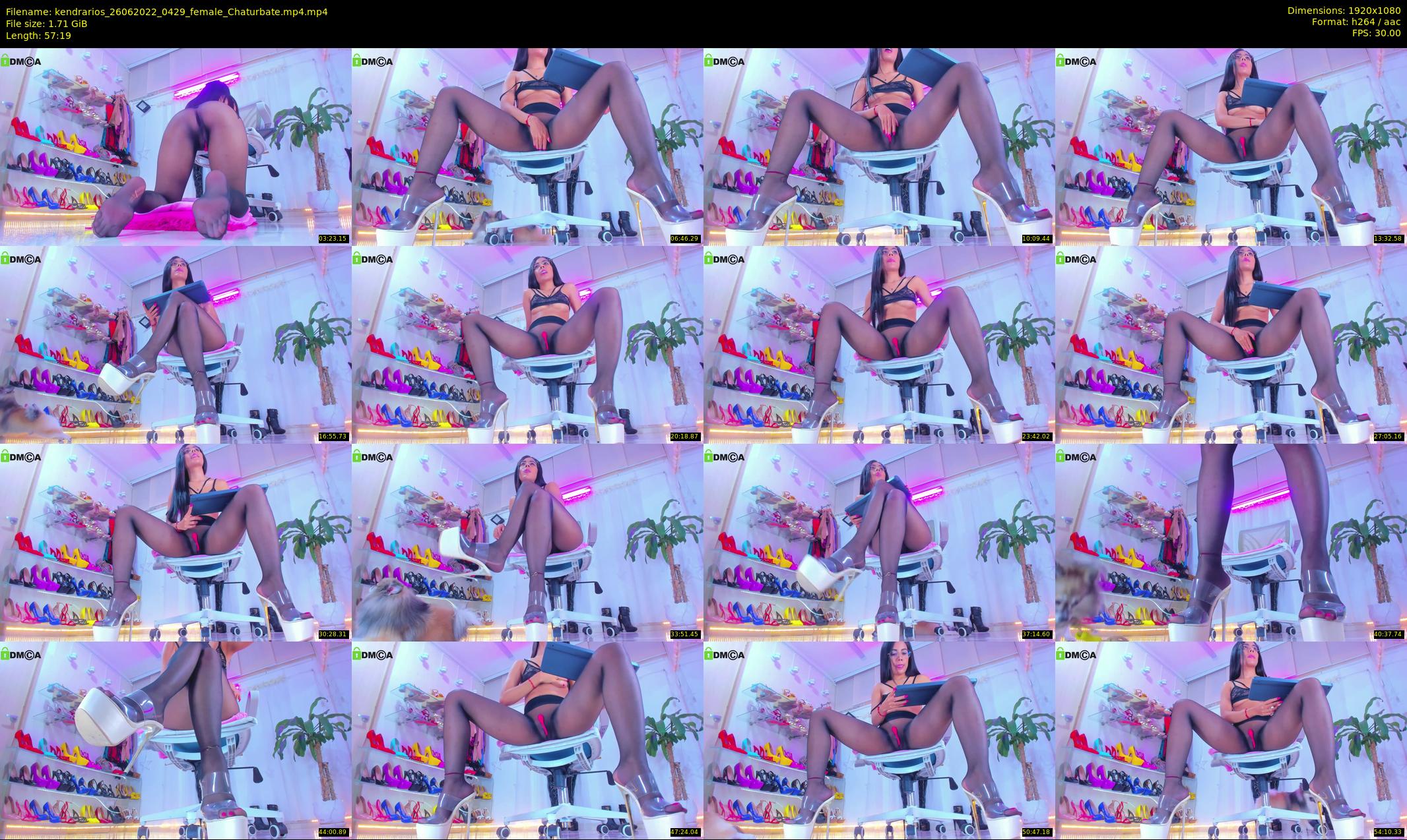 kendrarios — 58 minute Chaturbate female cam show recording, 1080p, Jun 26, 2022
