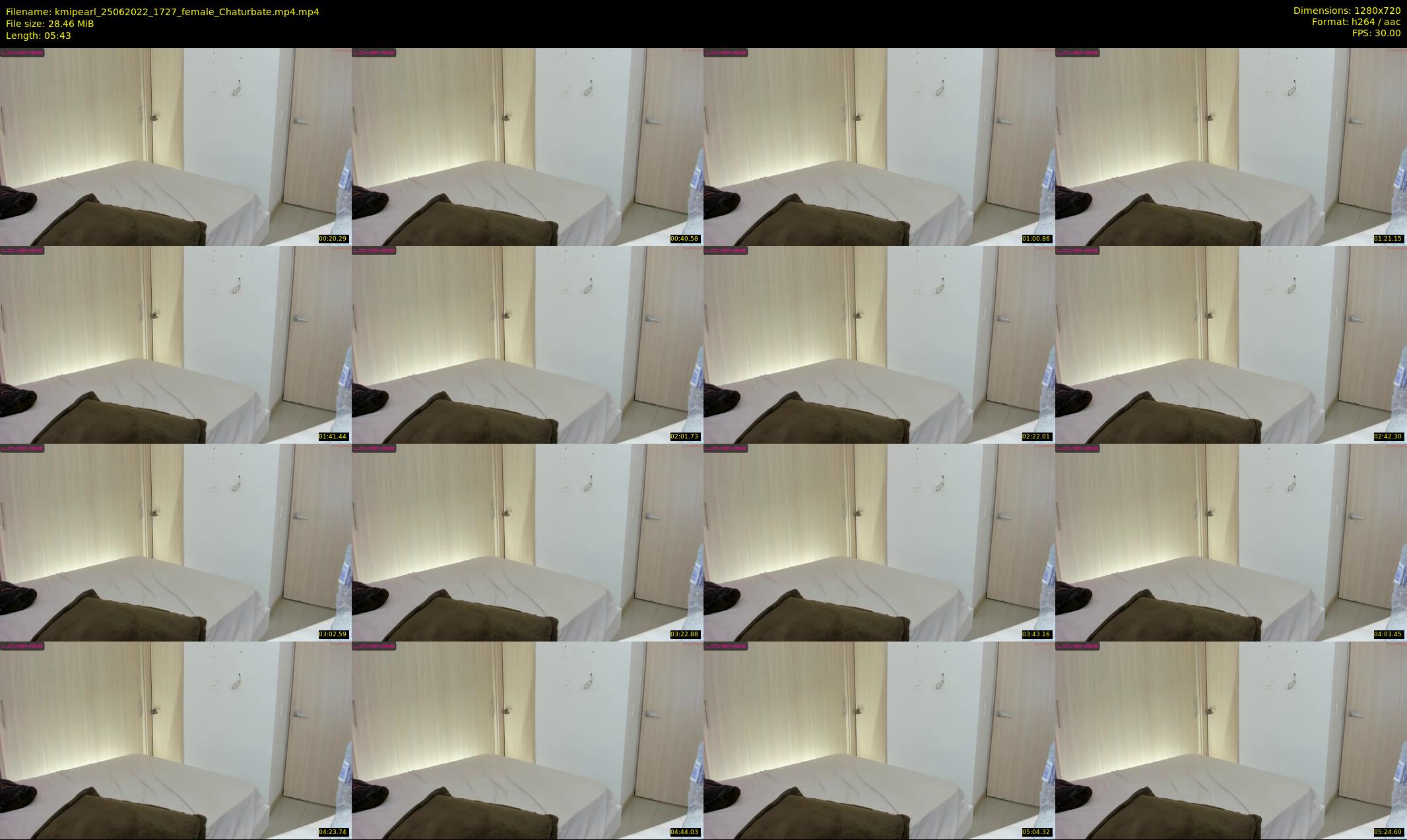 kmipearl — 6 minute Chaturbate female cam show recording, 720p, Jun 25, 2022