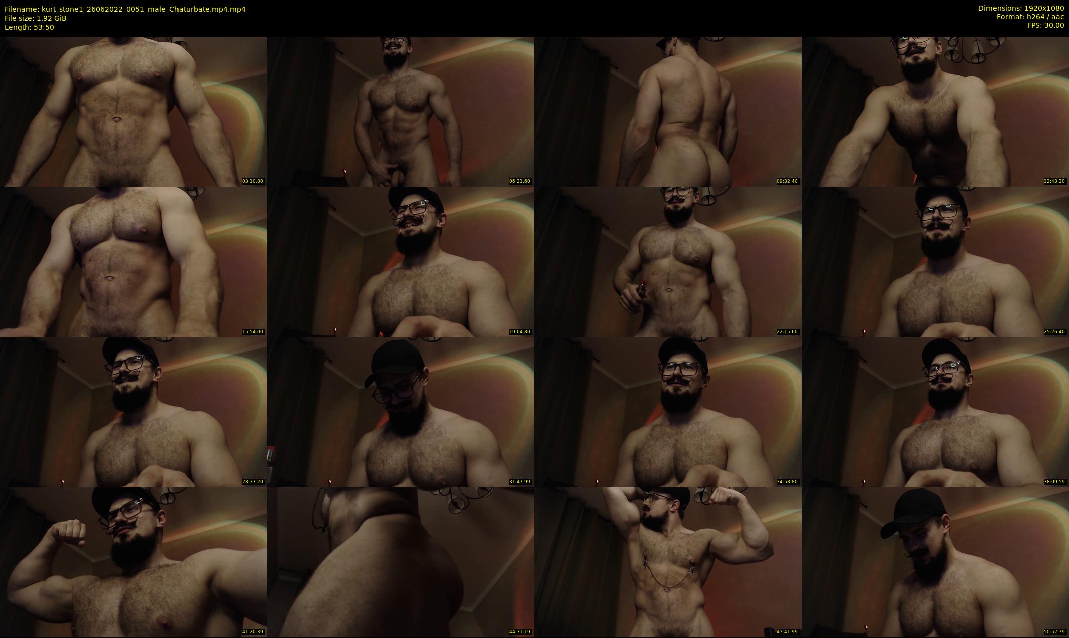 kurt_stone1 — 54 minute Chaturbate male cam show recording, 1080p, Jun 26, 2022