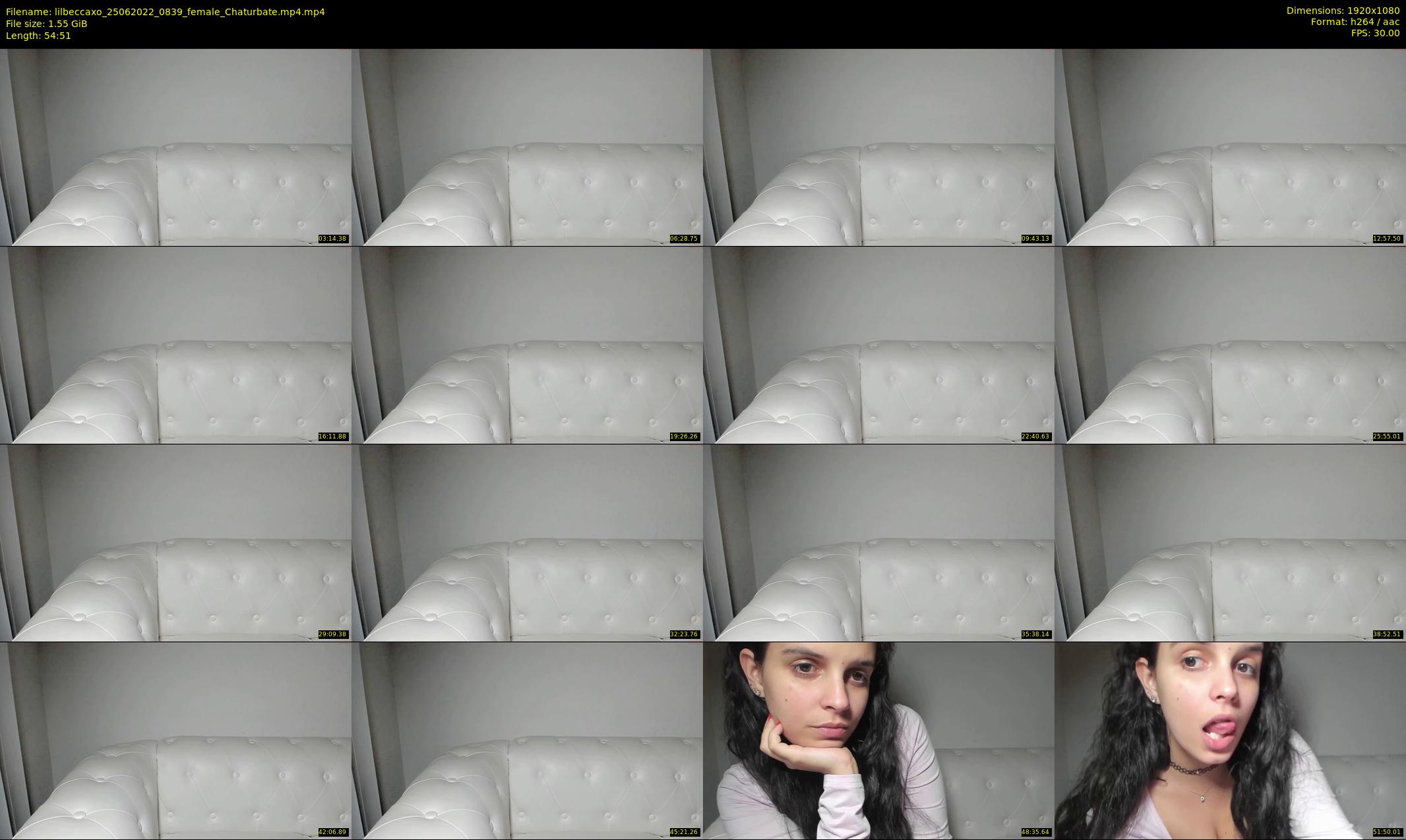 lilbeccaxo — 55 minute Chaturbate female cam show recording, 1080p, Jun 25, 2022