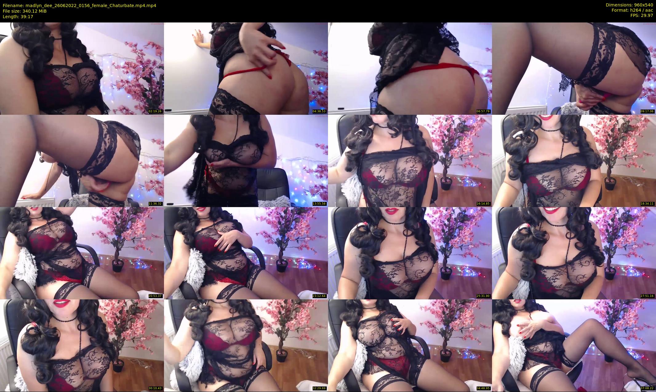 madlyn_dee — 40 minute Chaturbate female cam show recording, 480p, Jun 26, 2022