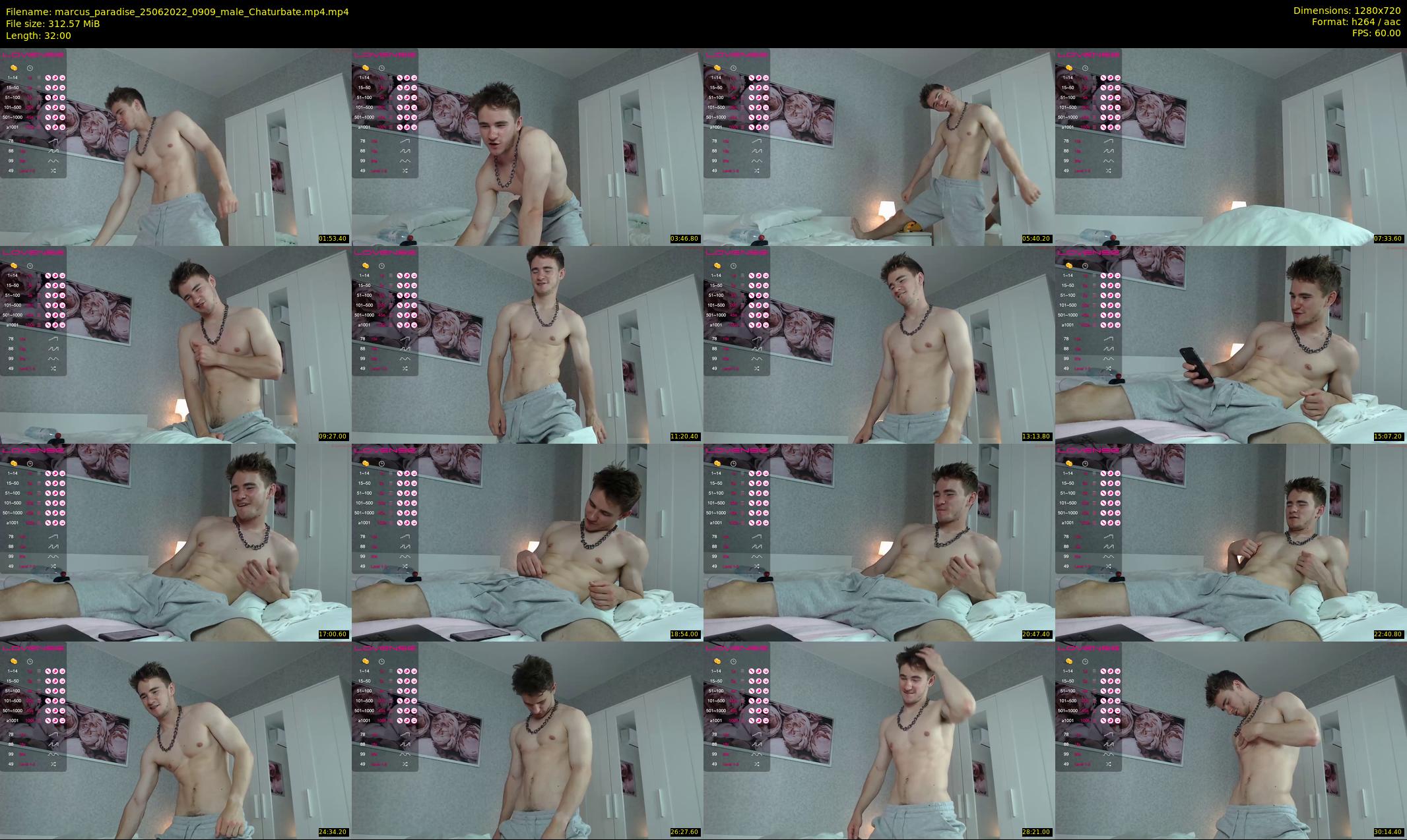 marcus_paradise — 32 minute Chaturbate male cam show recording, 720p, Jun 25, 2022